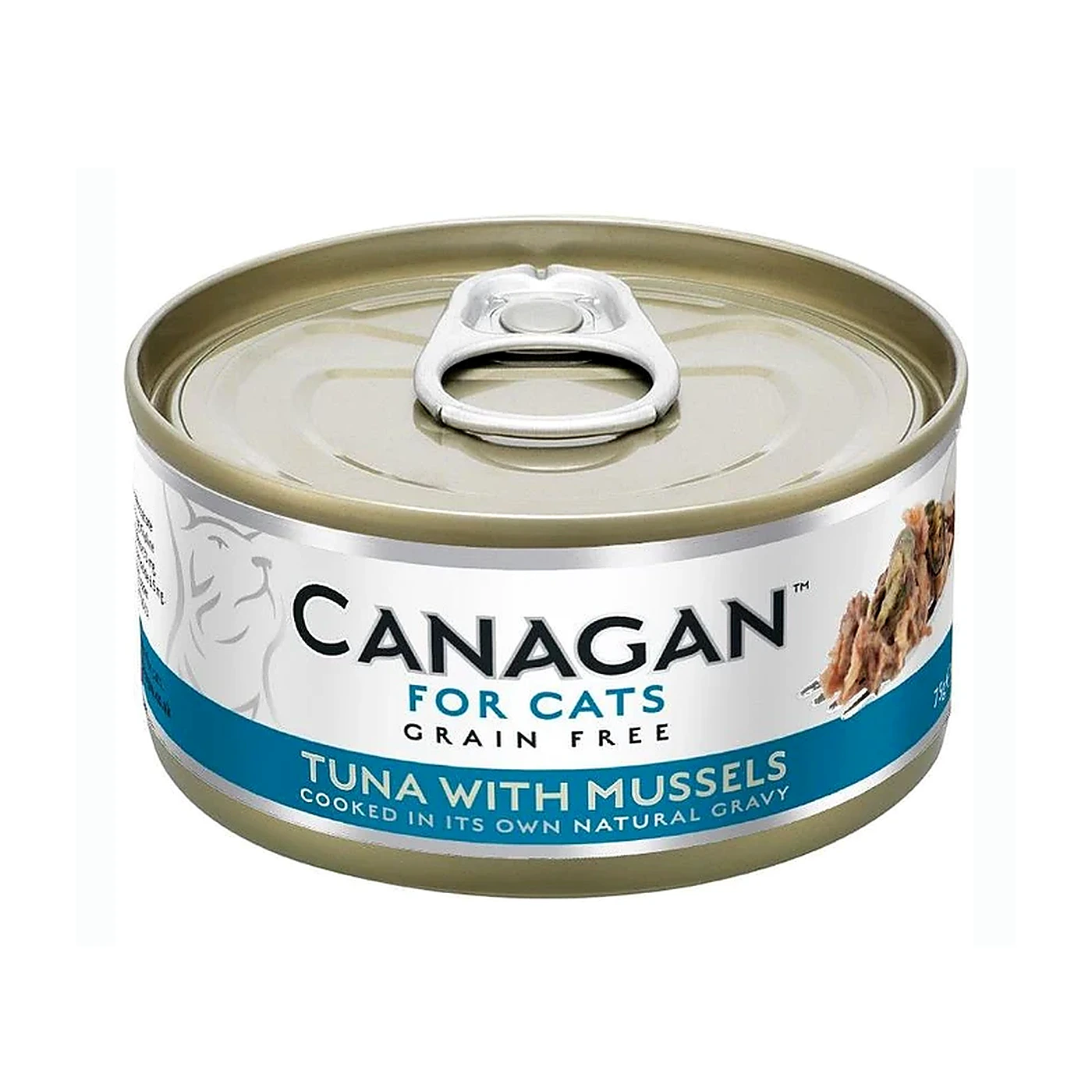 Canagan mokra karma dla kota Tuna with Mussels 75g