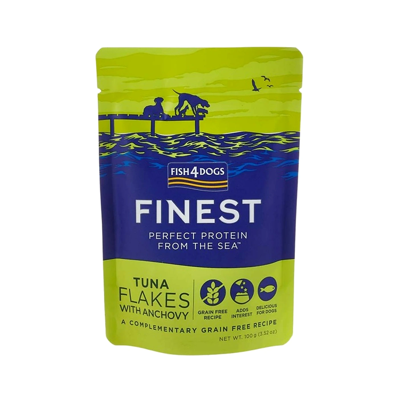 F4D Finest Tuna FLAKES with Anchovy 100 g