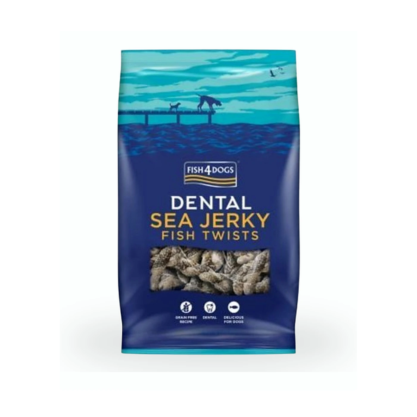 F4D Sea Jerky Fish Twists 100 g