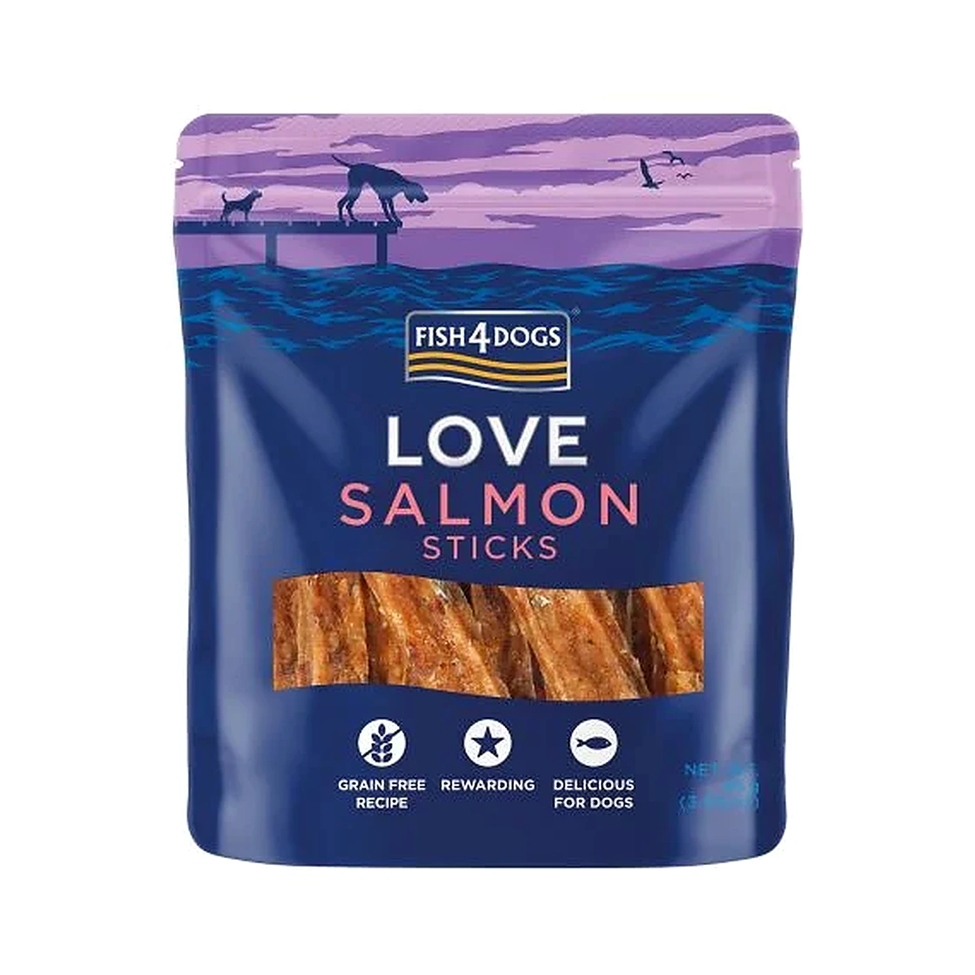 F4D Salmon Sticks 85 g