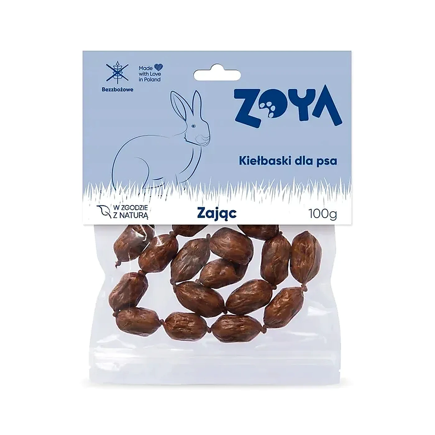 ZOYA KIEŁBASKI Z ZAJĄCA 100G 5907642796986