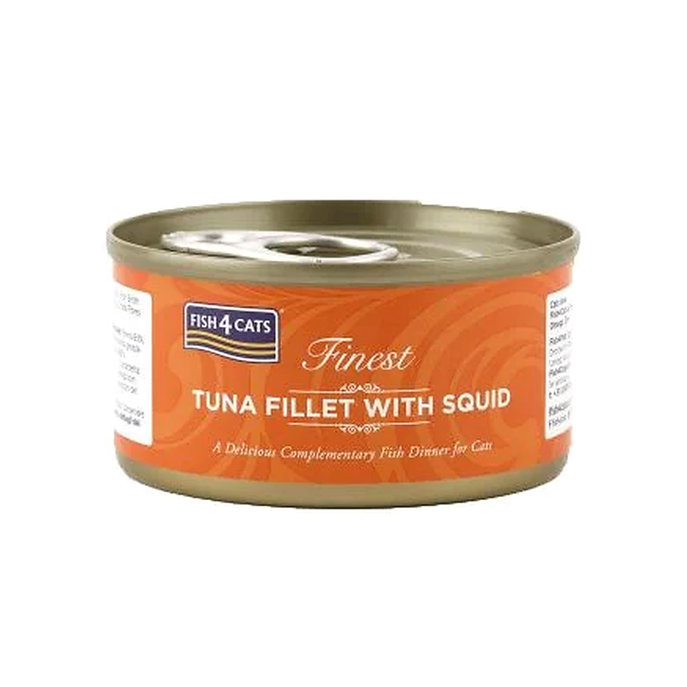 F4D Fish4Cats Wet Tuna Fillet With Squid 70 g