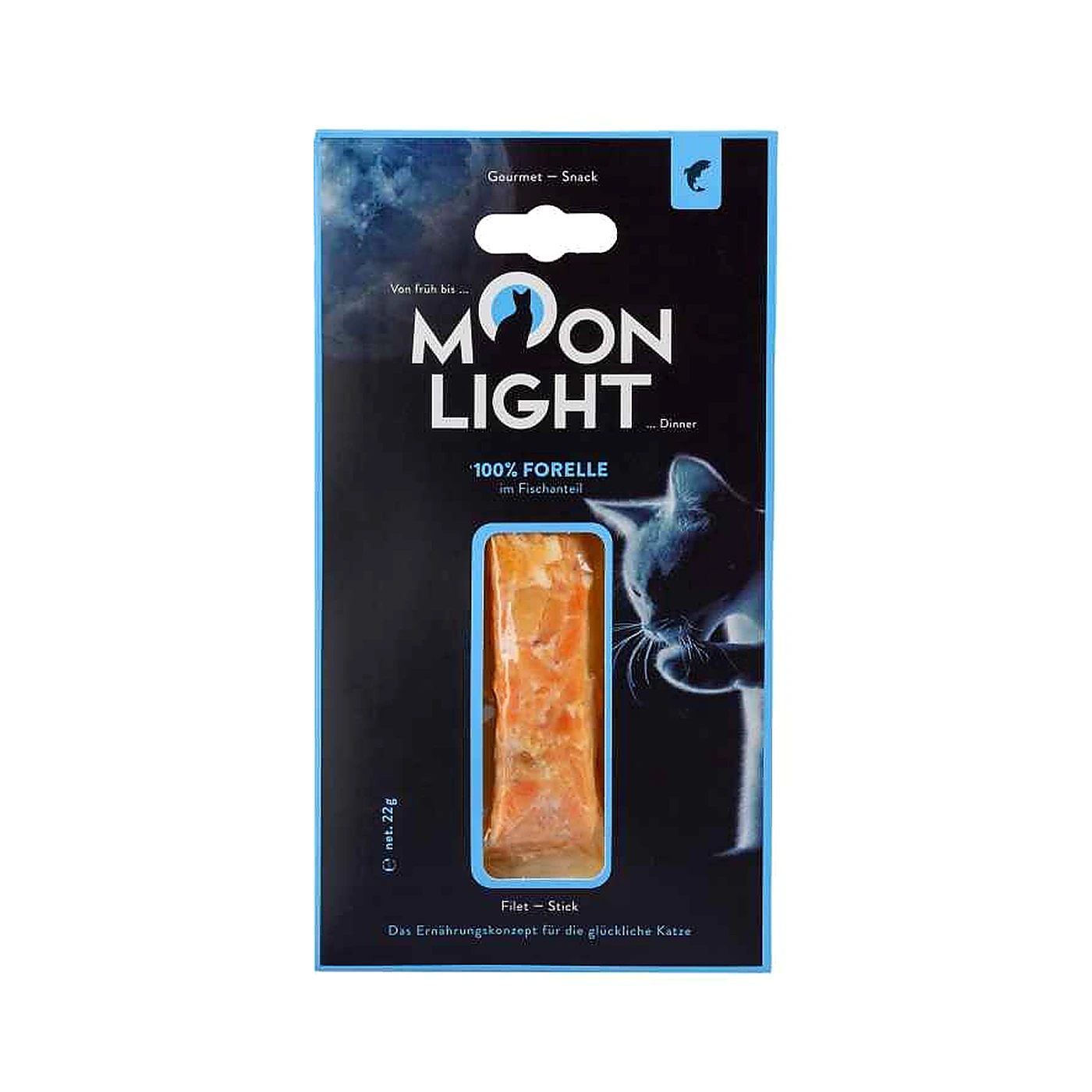 Moonlight Filet z Pstrąga-przysmaki dla kota 22 g
