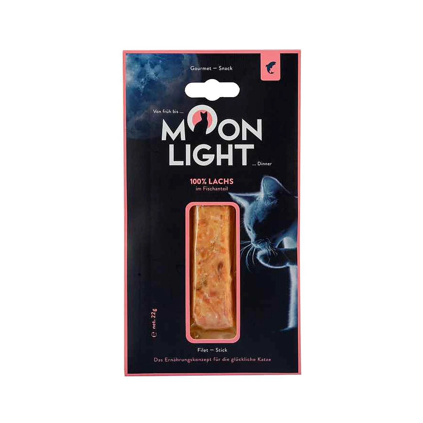 Moonlight Filet z Łososia-przysmaki dla kota 22 g