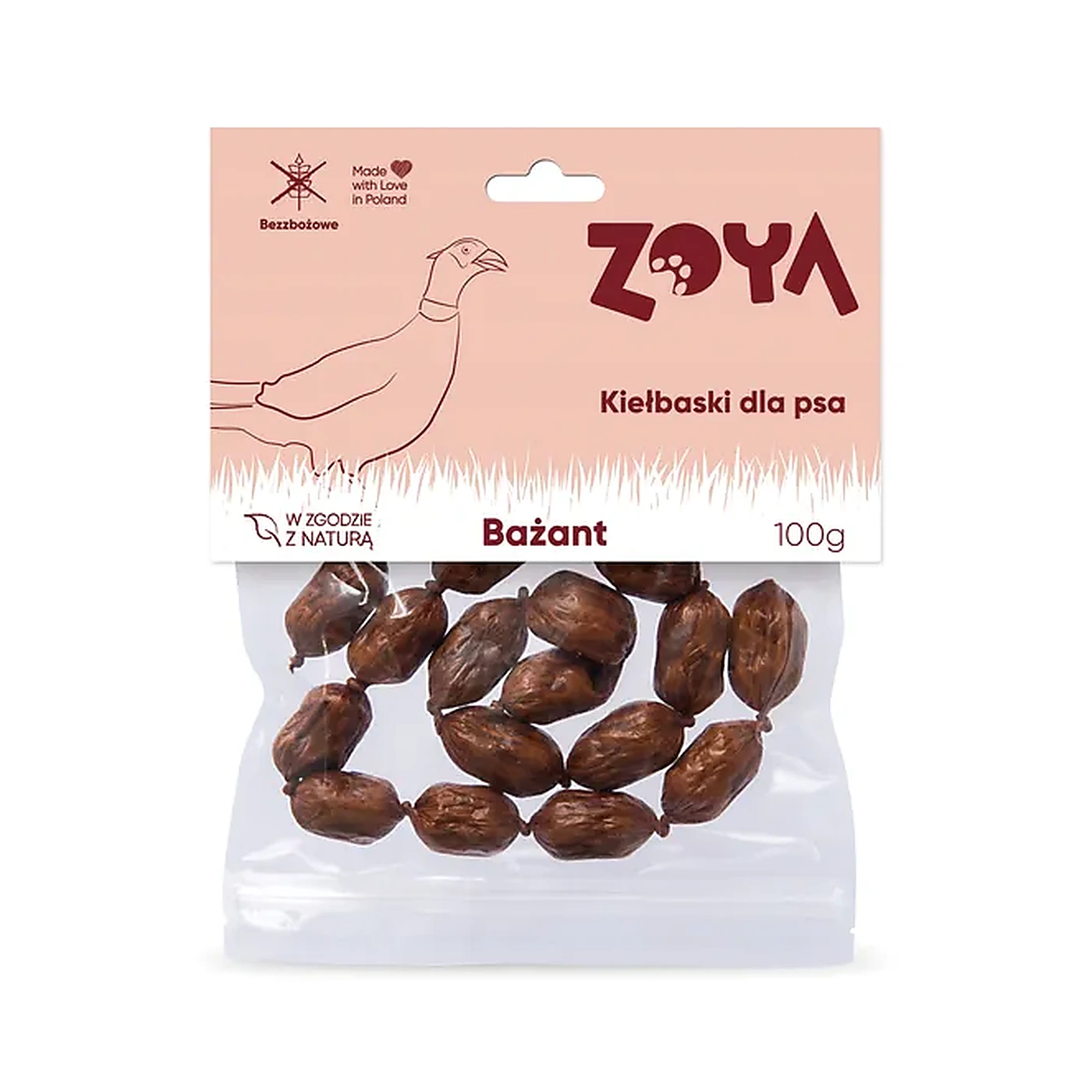 ZOYA KIEŁBASKI Z BAŻANTA 100G 5903802100020