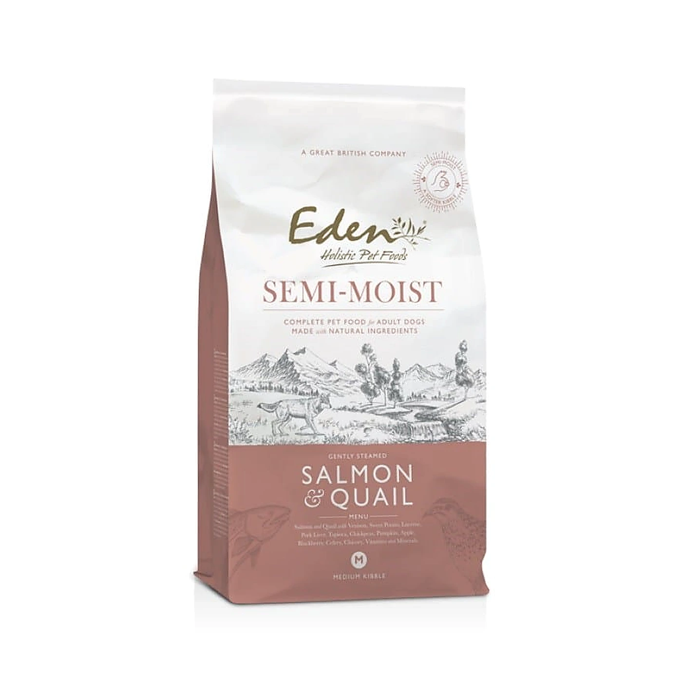 EDEN Półwilgotna Łosoś i Przepiórka 10 kg