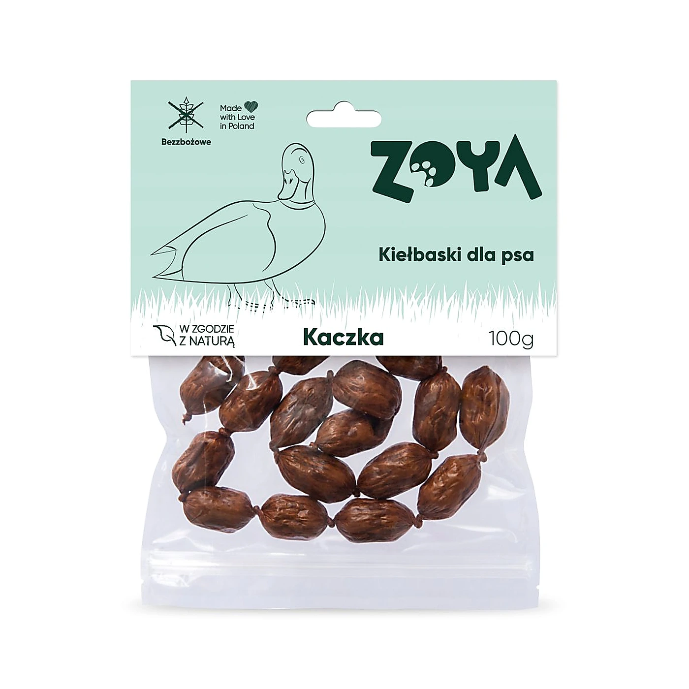 ZOYA KIEŁBASKI Z KACZKI 100G 5903802100037