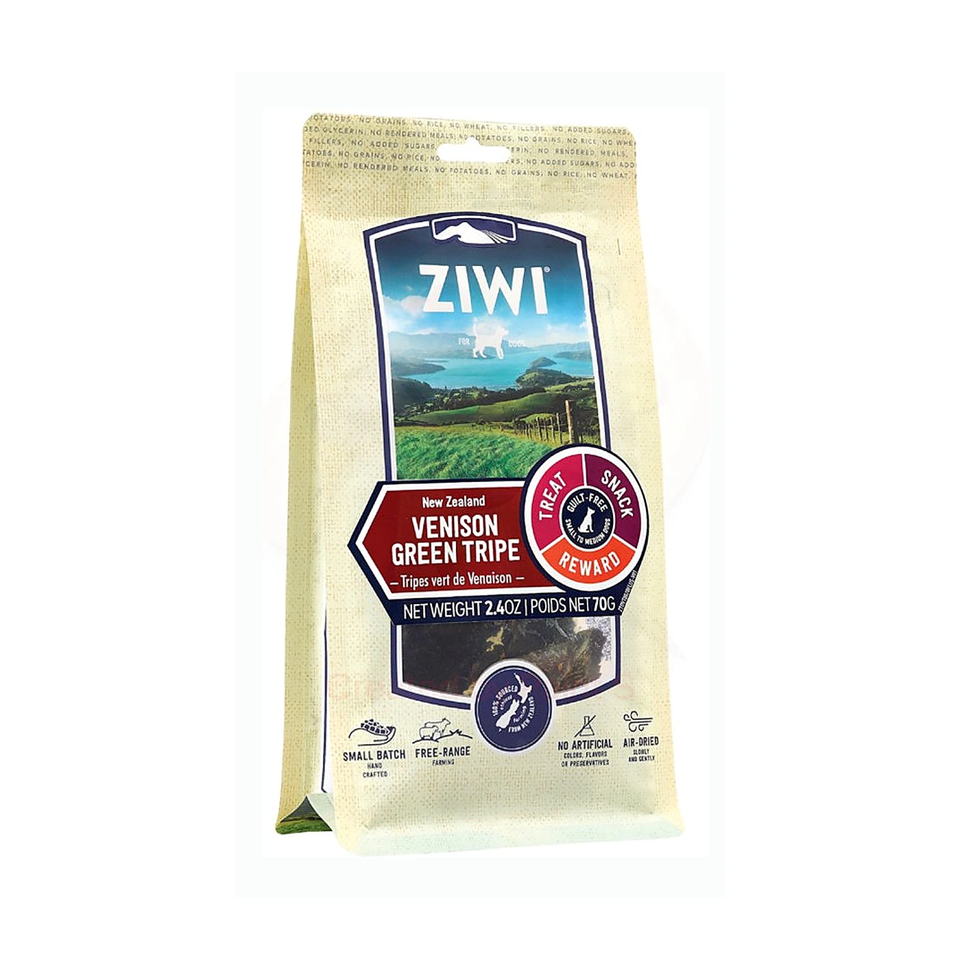 Ziwi Peak przys.dla psa Płuca,Nerki z Dziczy.60 g