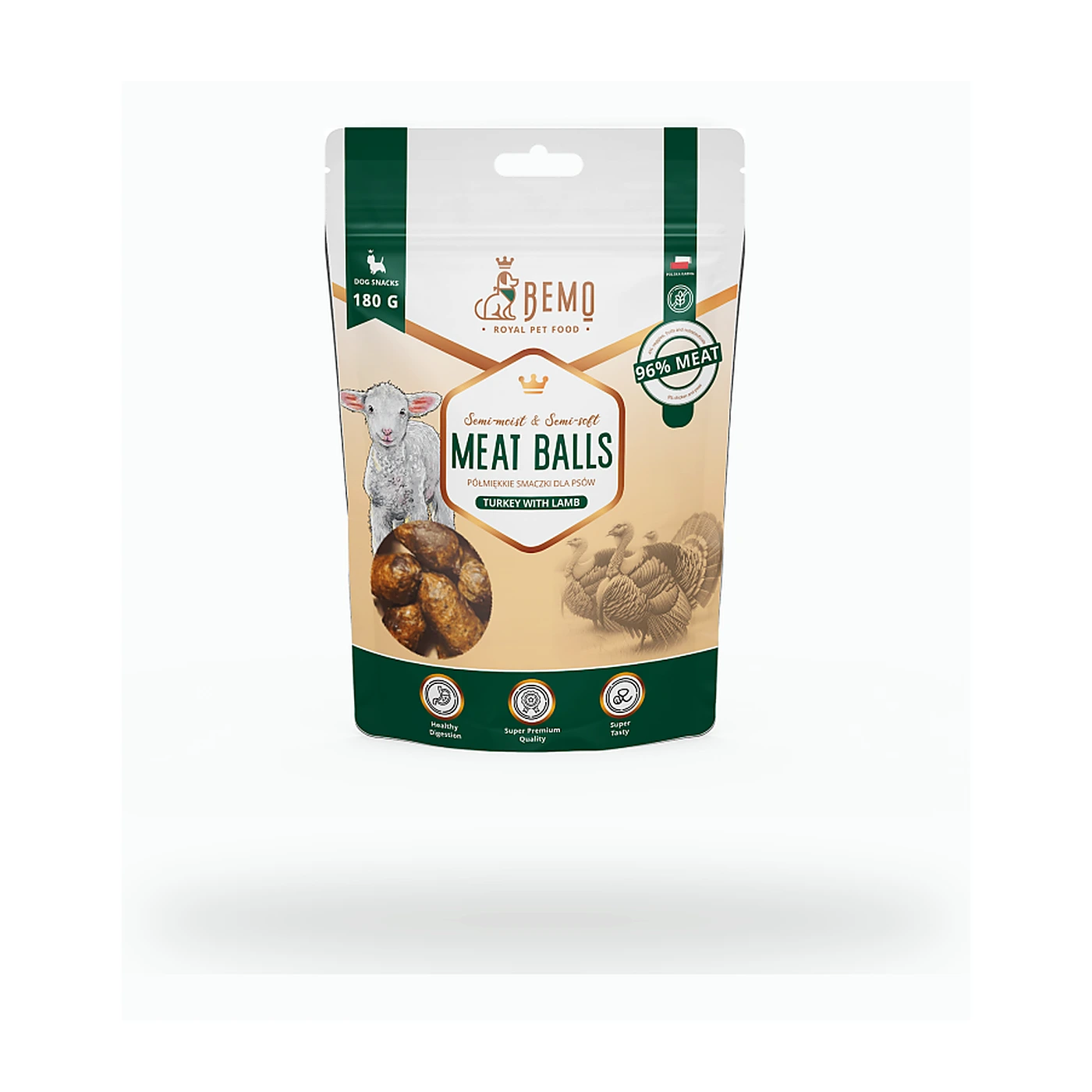 Meat Balls Turkey with Lamb - kulki indyk jagnięcina 180g