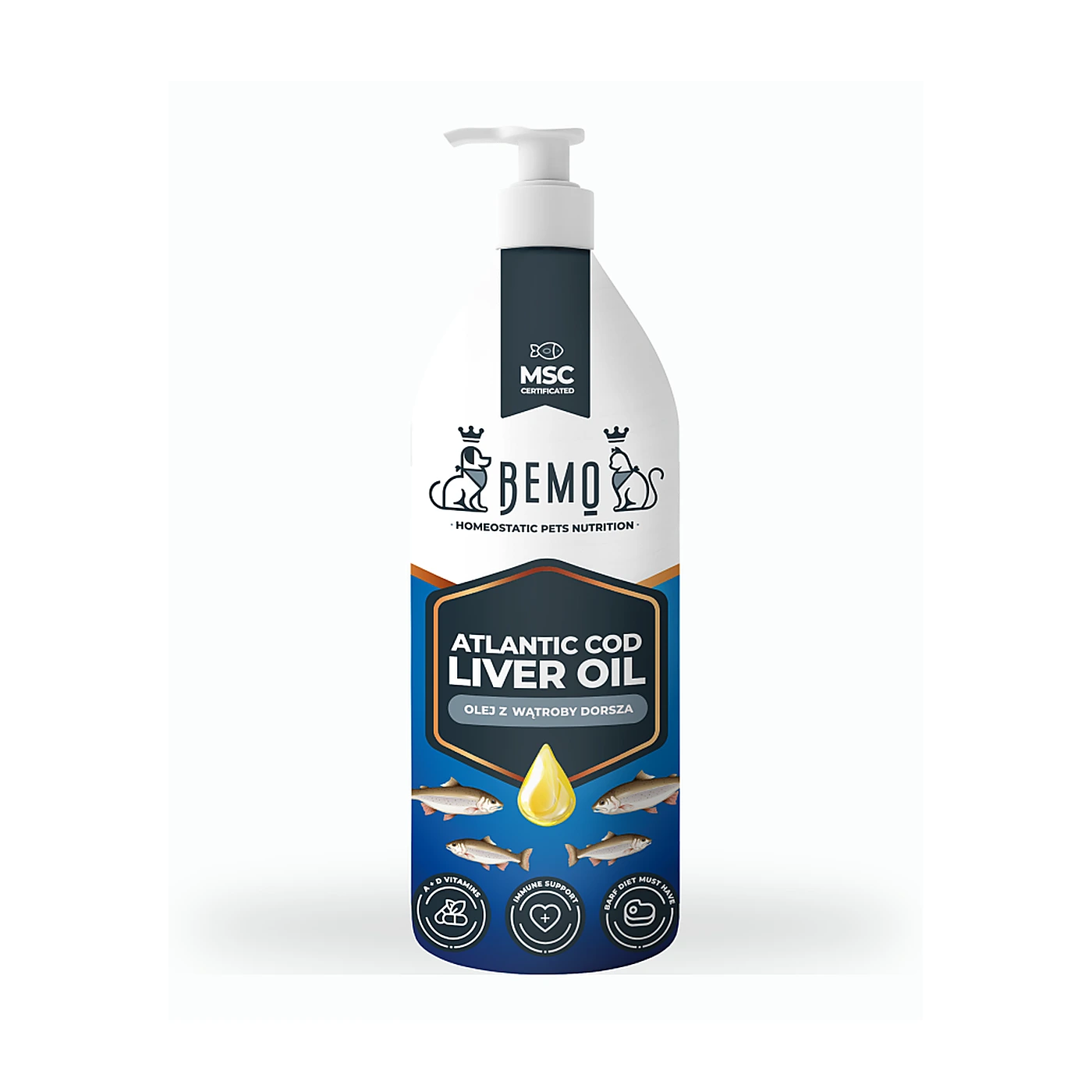 Wild cod's liver oil 100ml - olej z wątroby dorsza