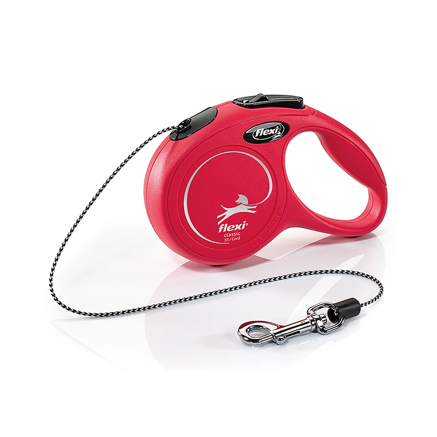 Smycz Flexi New Classic XS linka 3m 8kg czerwona