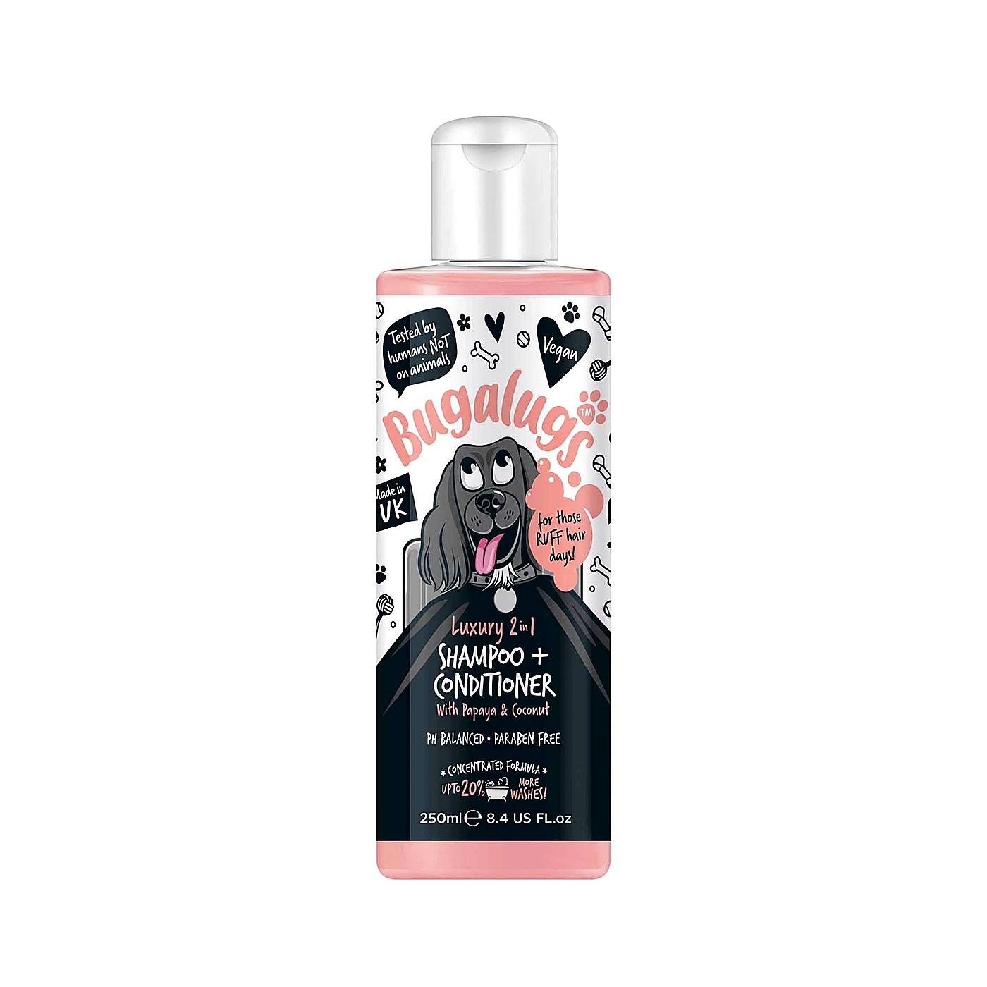 Szampon Bugalugs 2in1 Papaya&Coconut 250ml