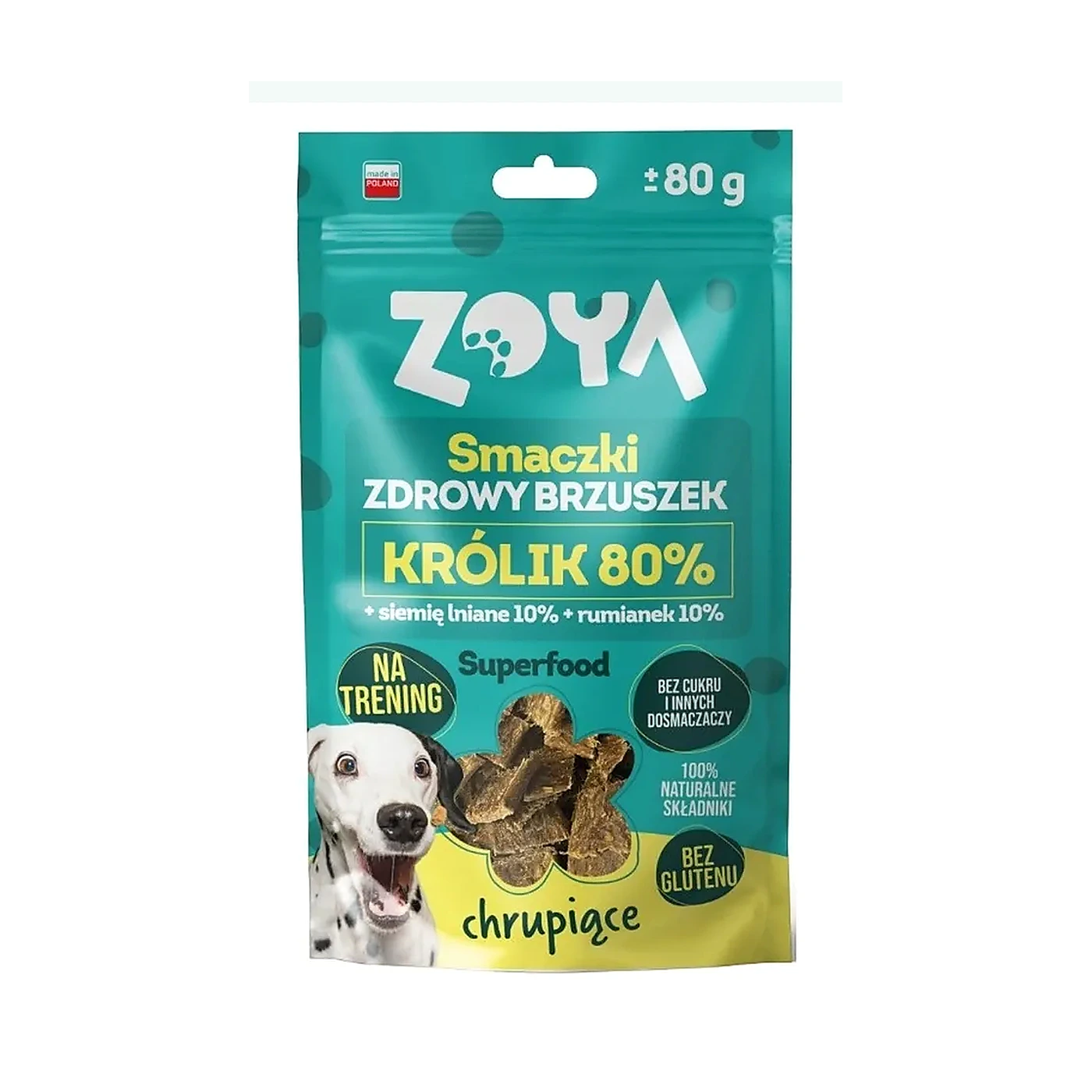 ZOYA SMACZKI ZDROWY BRZUSZEK KRÓLIK 80G