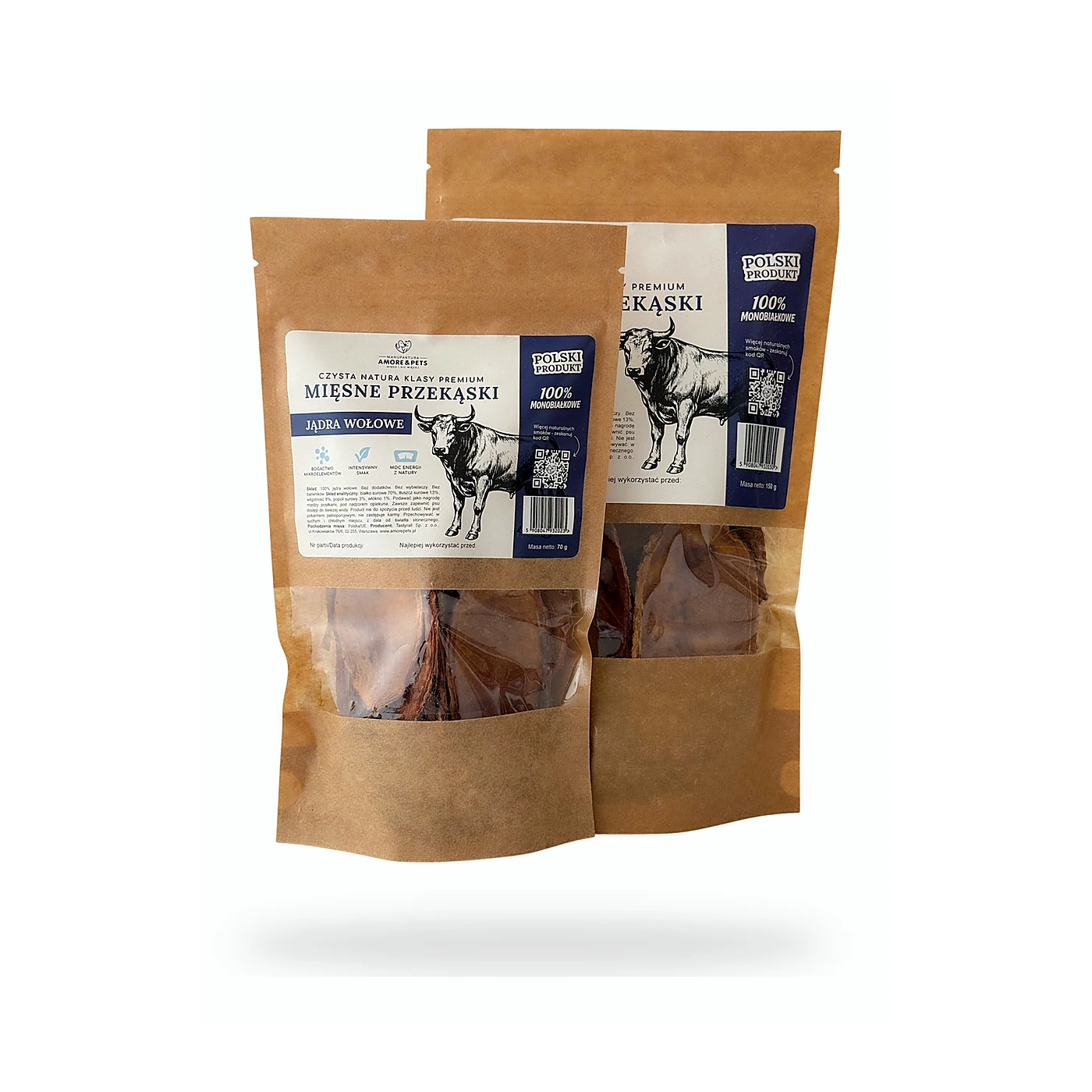 AMORE&PETS Jądra wołowe 150g