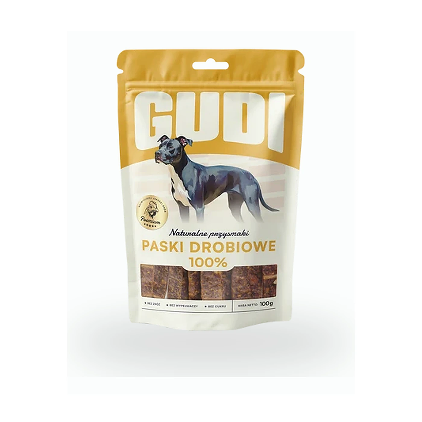 GUDI Paski Kurczak 100g