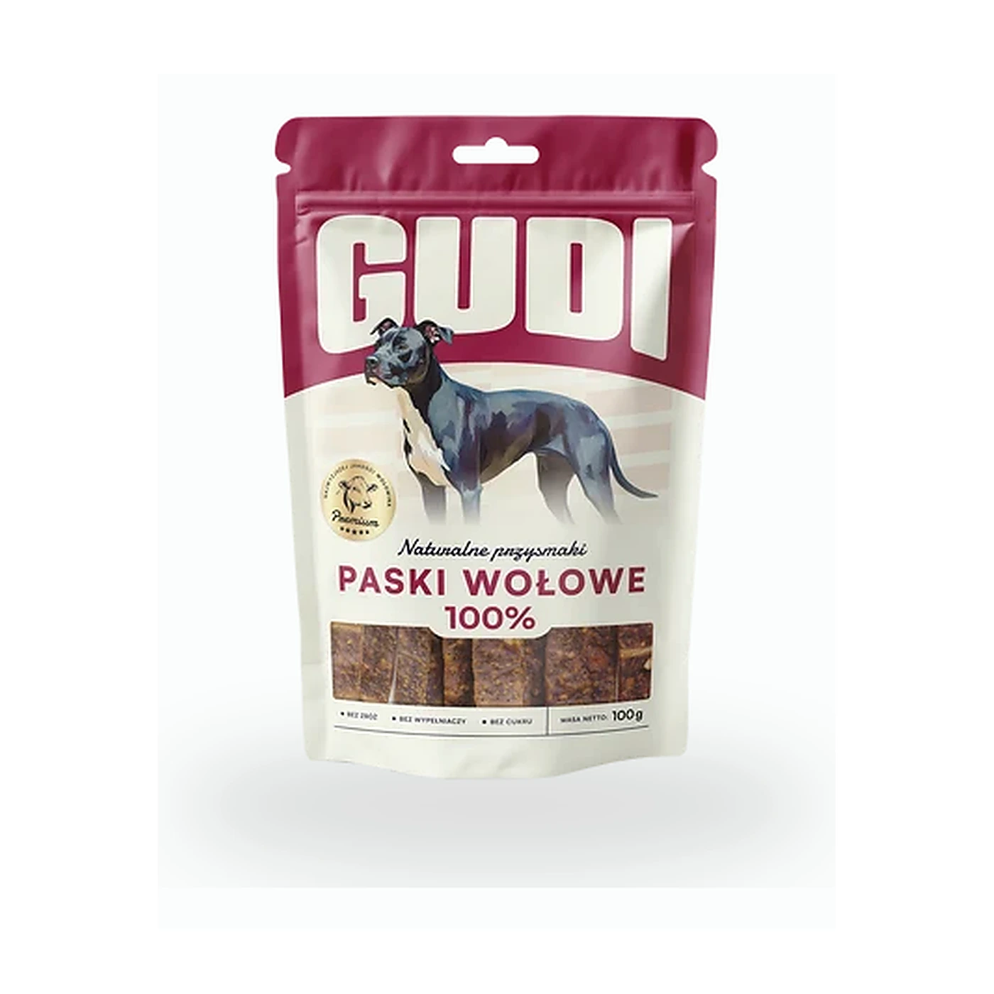 GUDI Paski Wołowina 100g