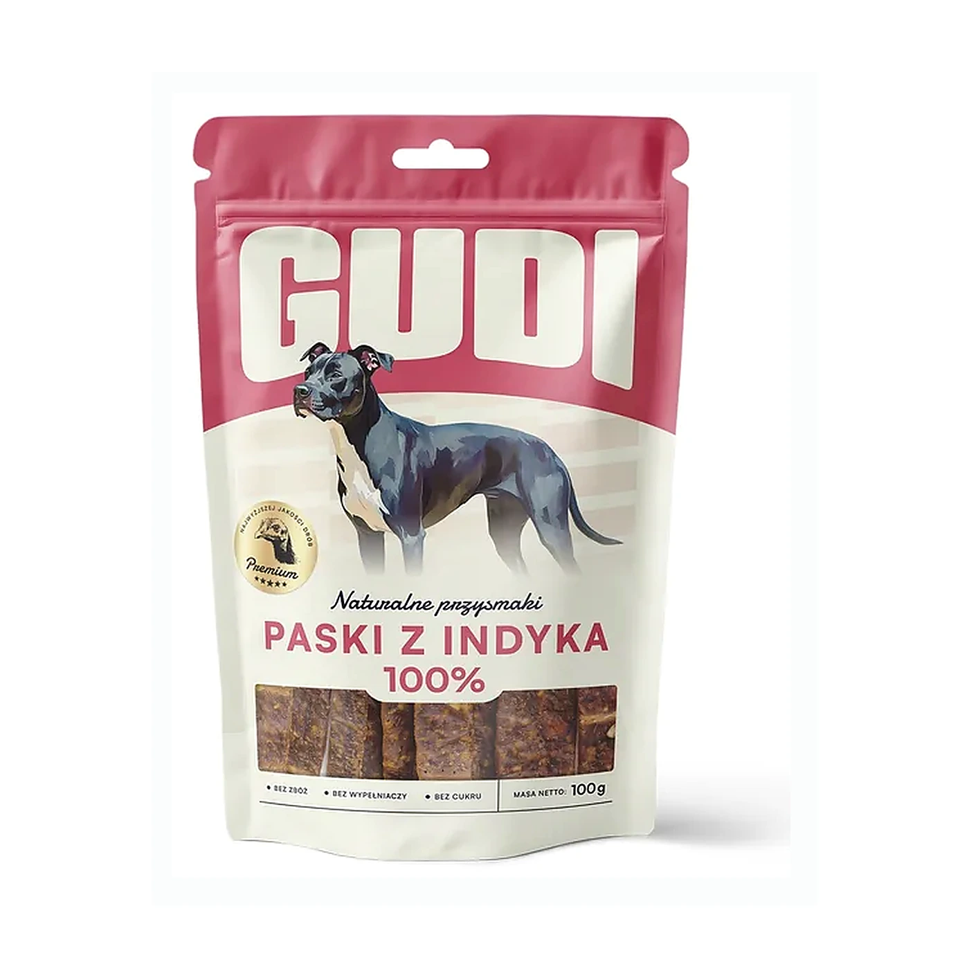 GUDI Paski Indyk 100g