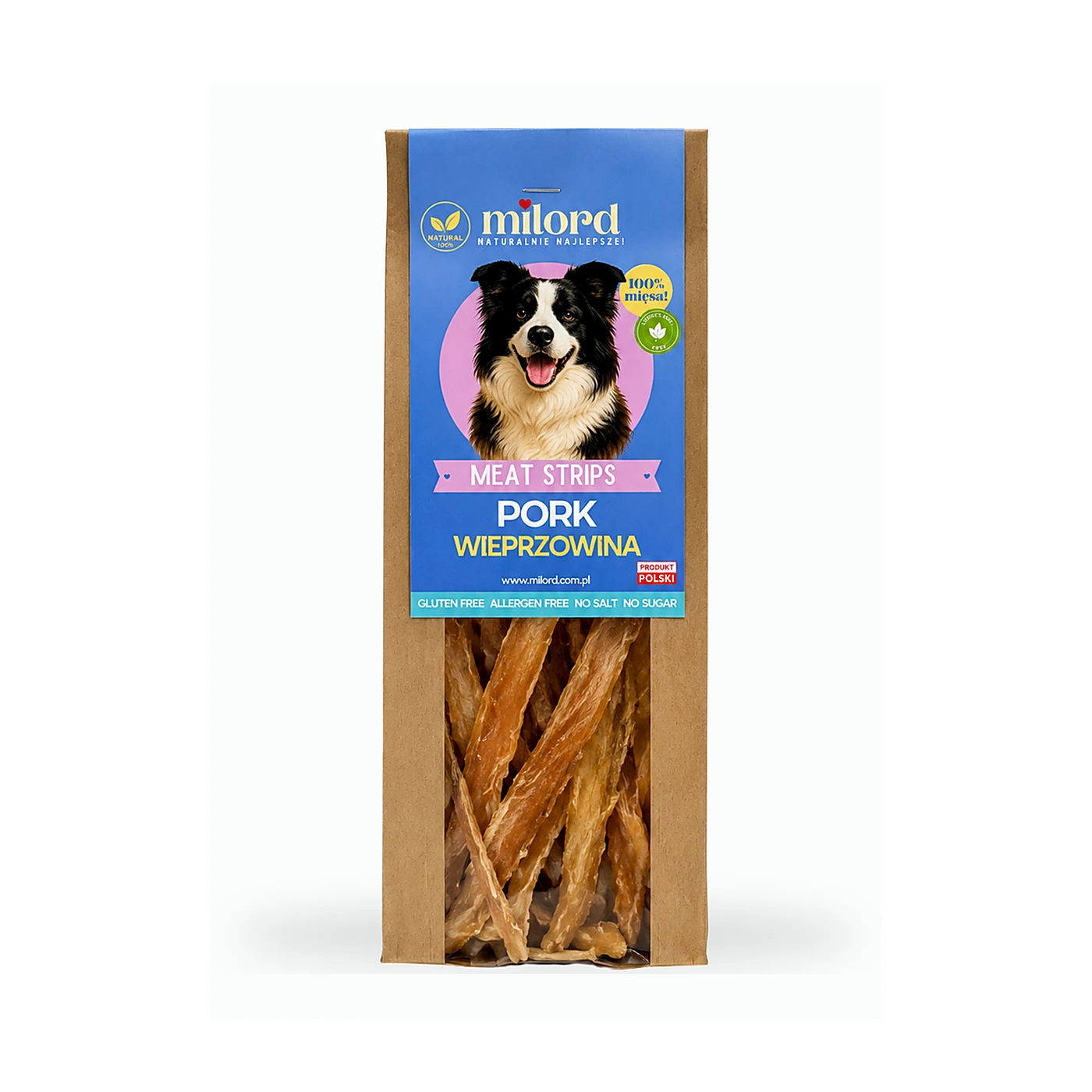 Milord wieprzowina paski 80g