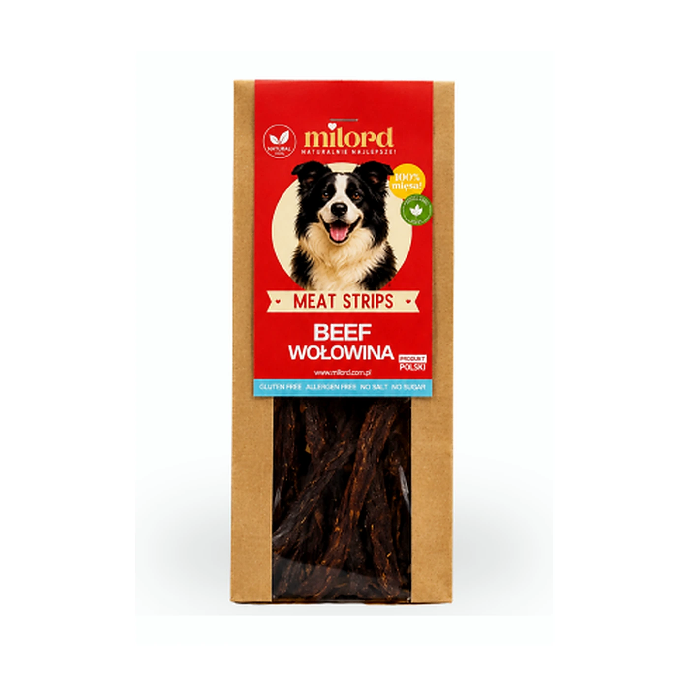 Milord wołowina paski 80g