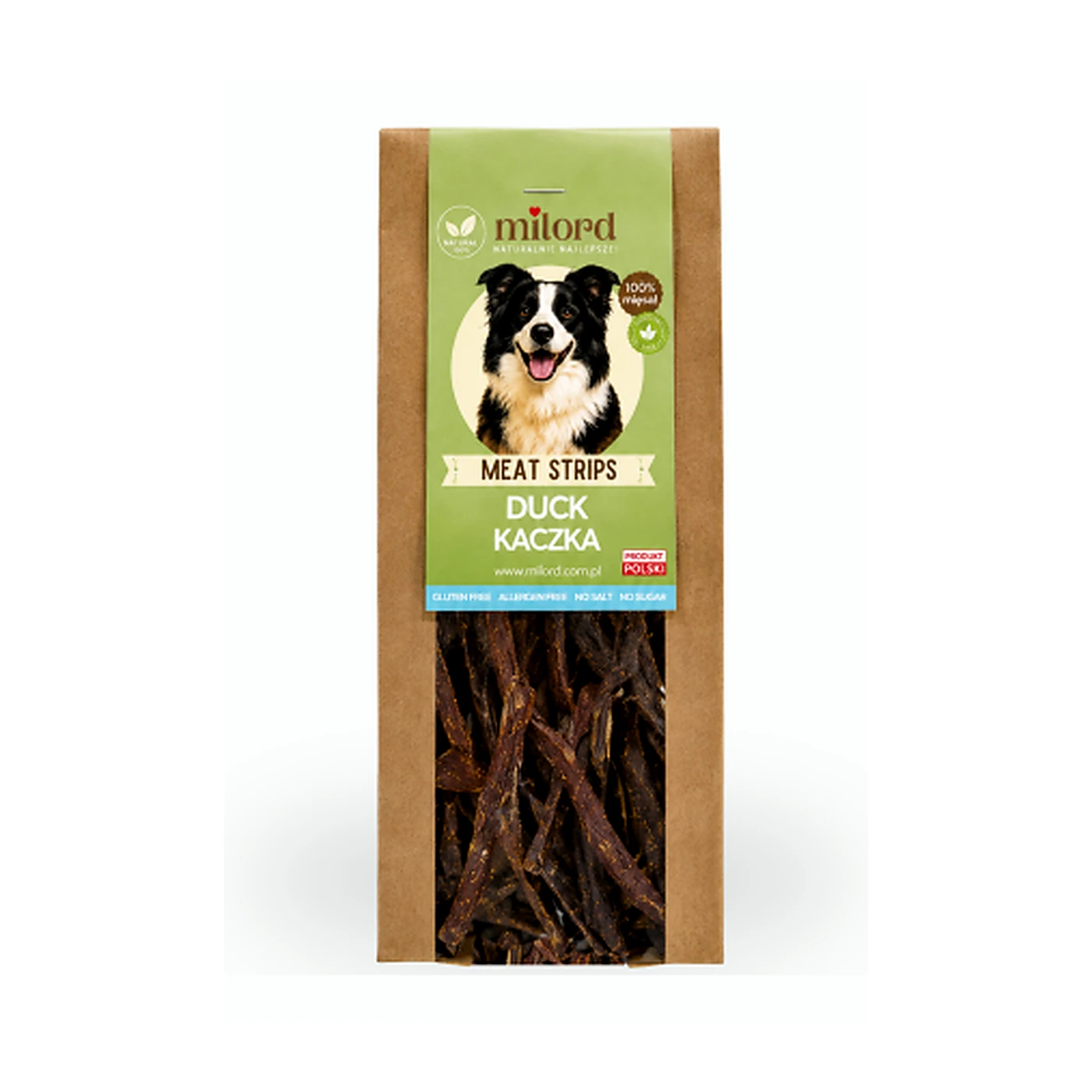Milord kaczka paski 80g
