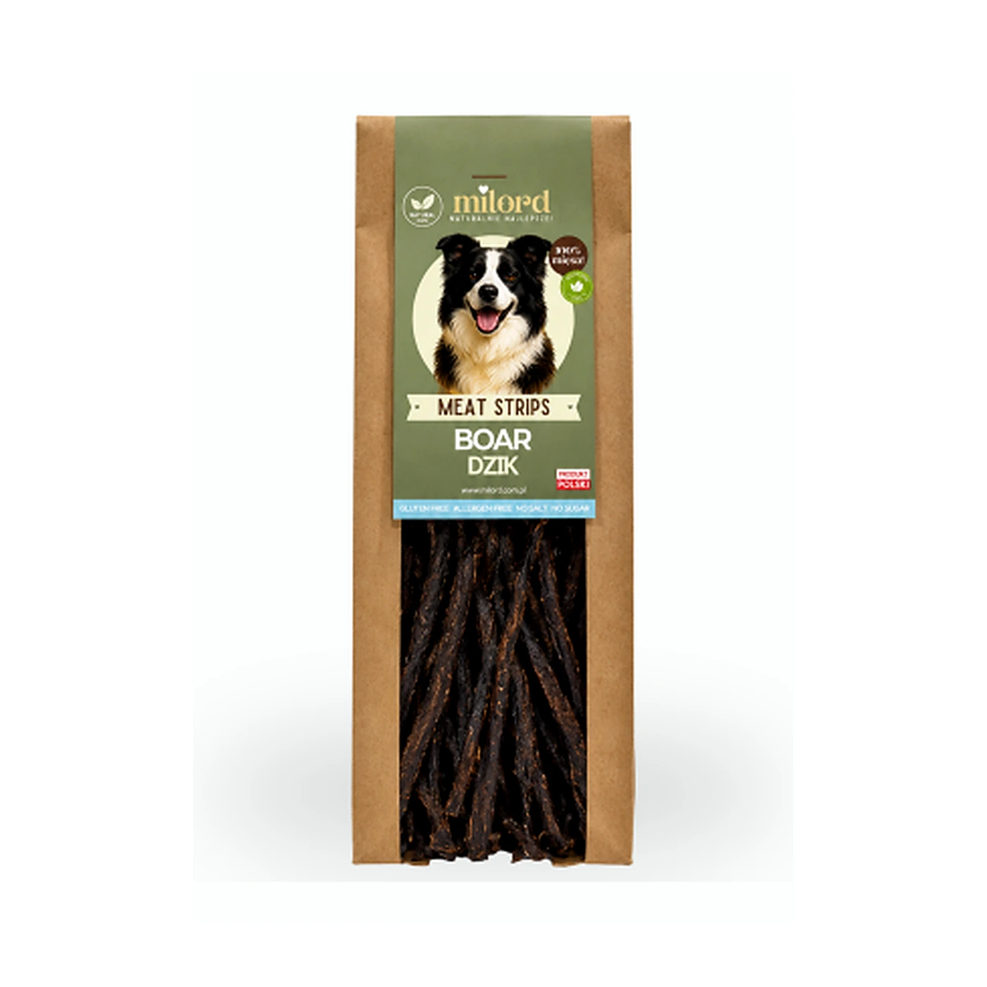 Milord dzik paski 80g