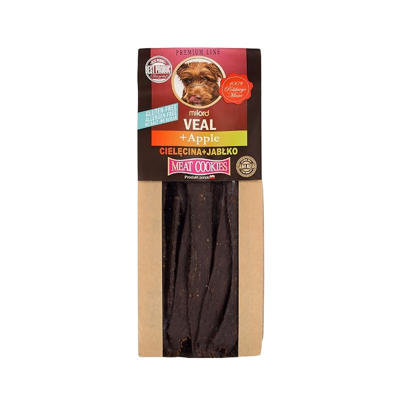 Milord ciastka cielęcina jabłko 80g