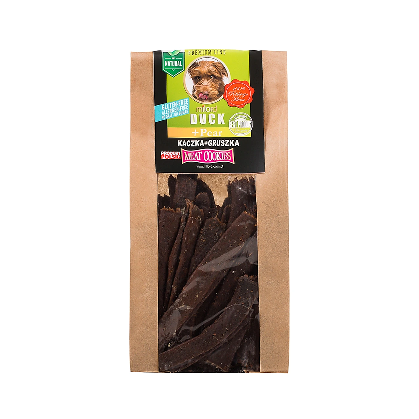 Milord ciastka kaczka gruszka 80g