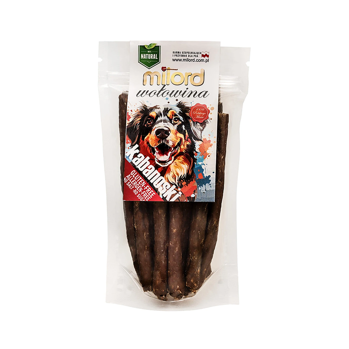 Milord kabanosy wołowina 150g