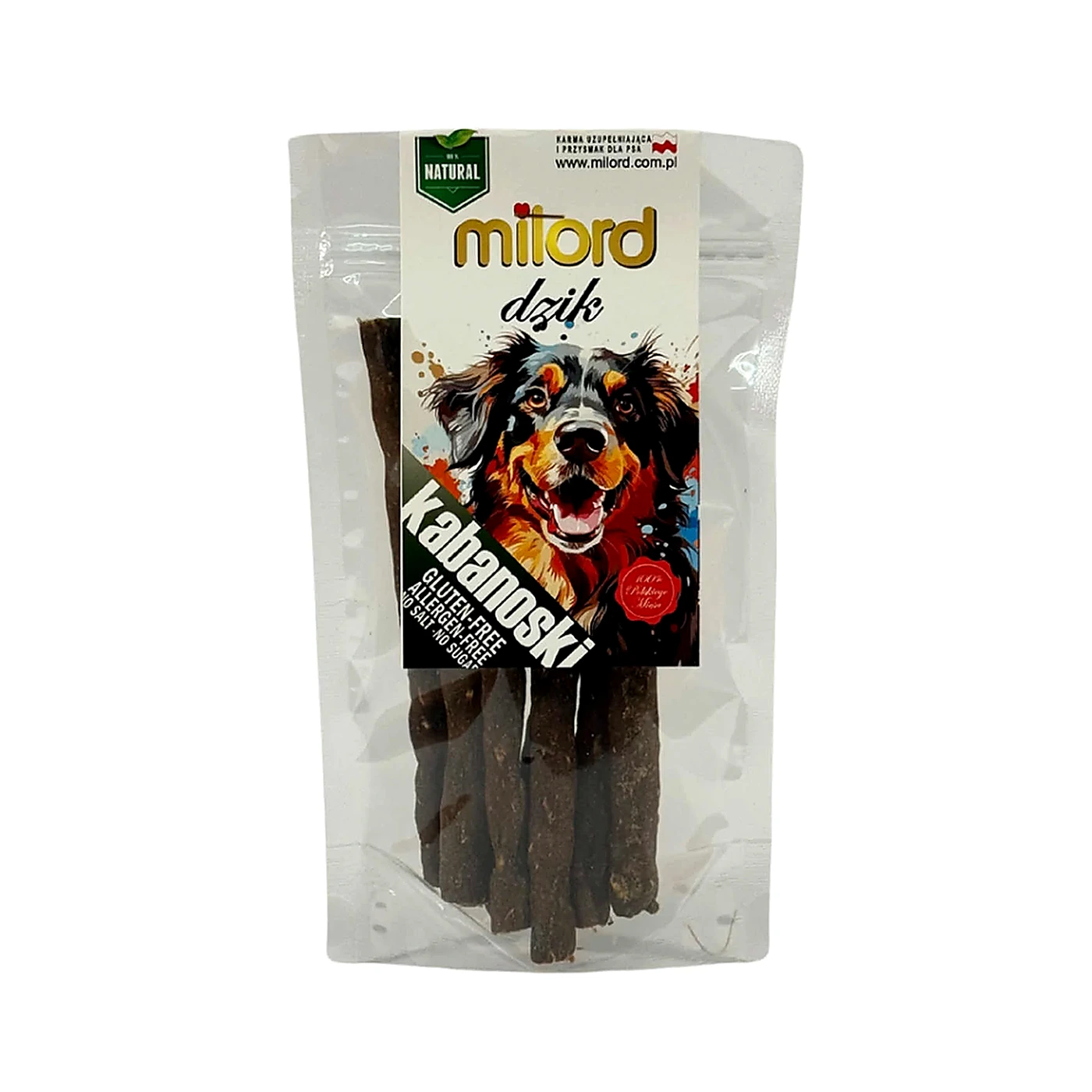 Milord kabanosy dzik 150g