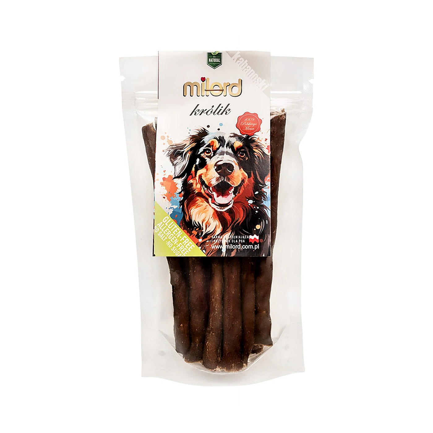 Milord kabanosy królik 150g