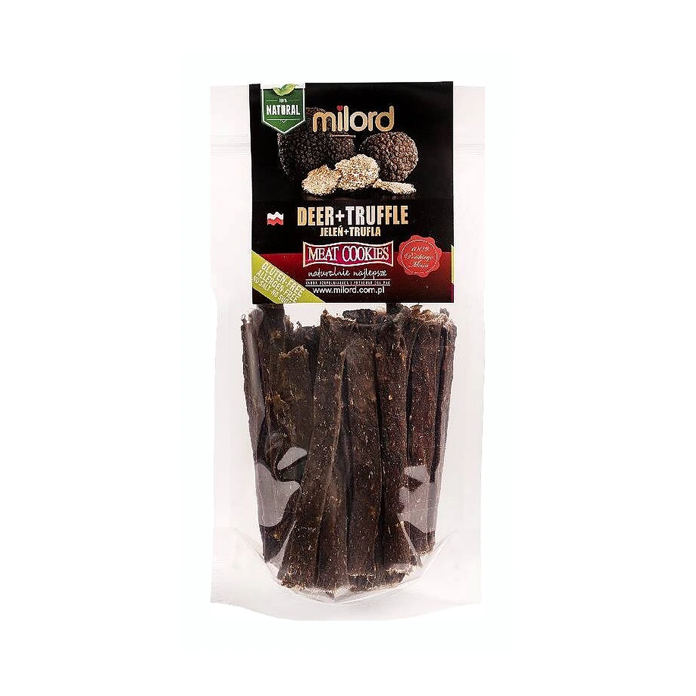 Milord paski trufle jeleń 70g