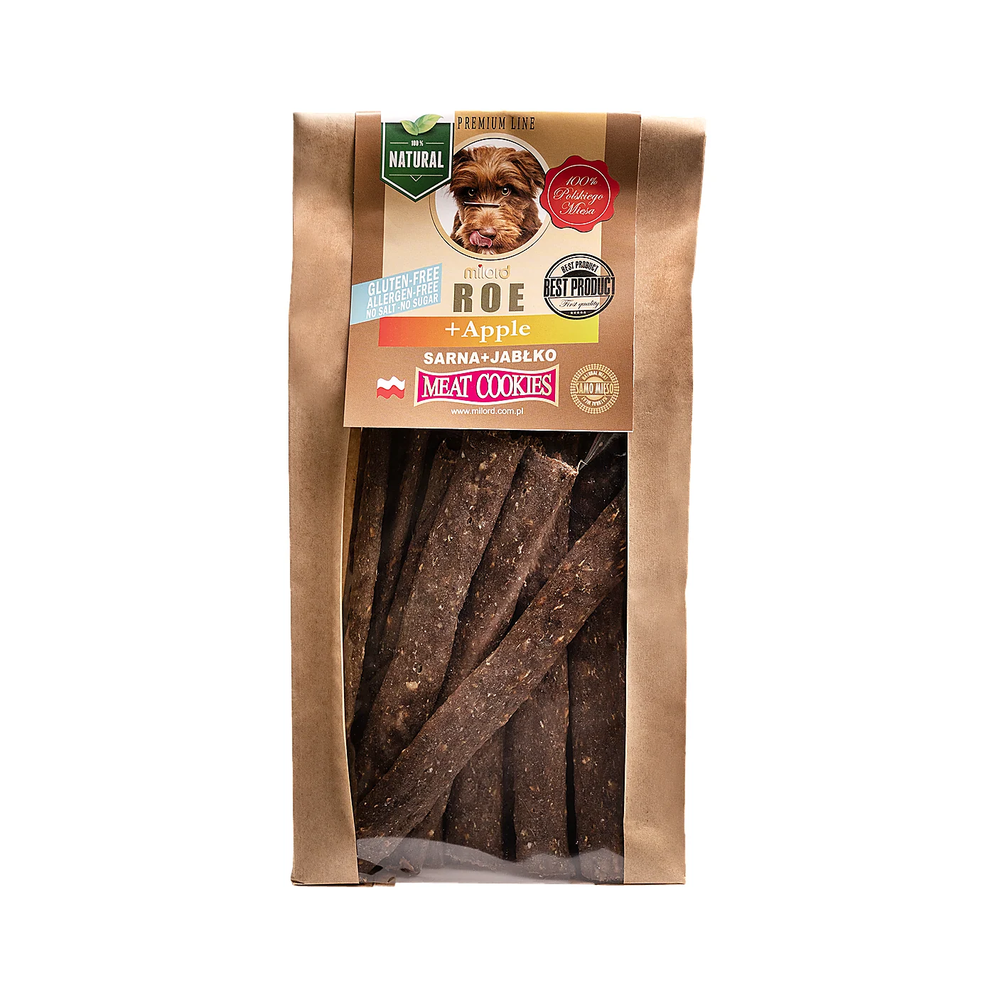 Milord ciastka sarna jabłko 80g
