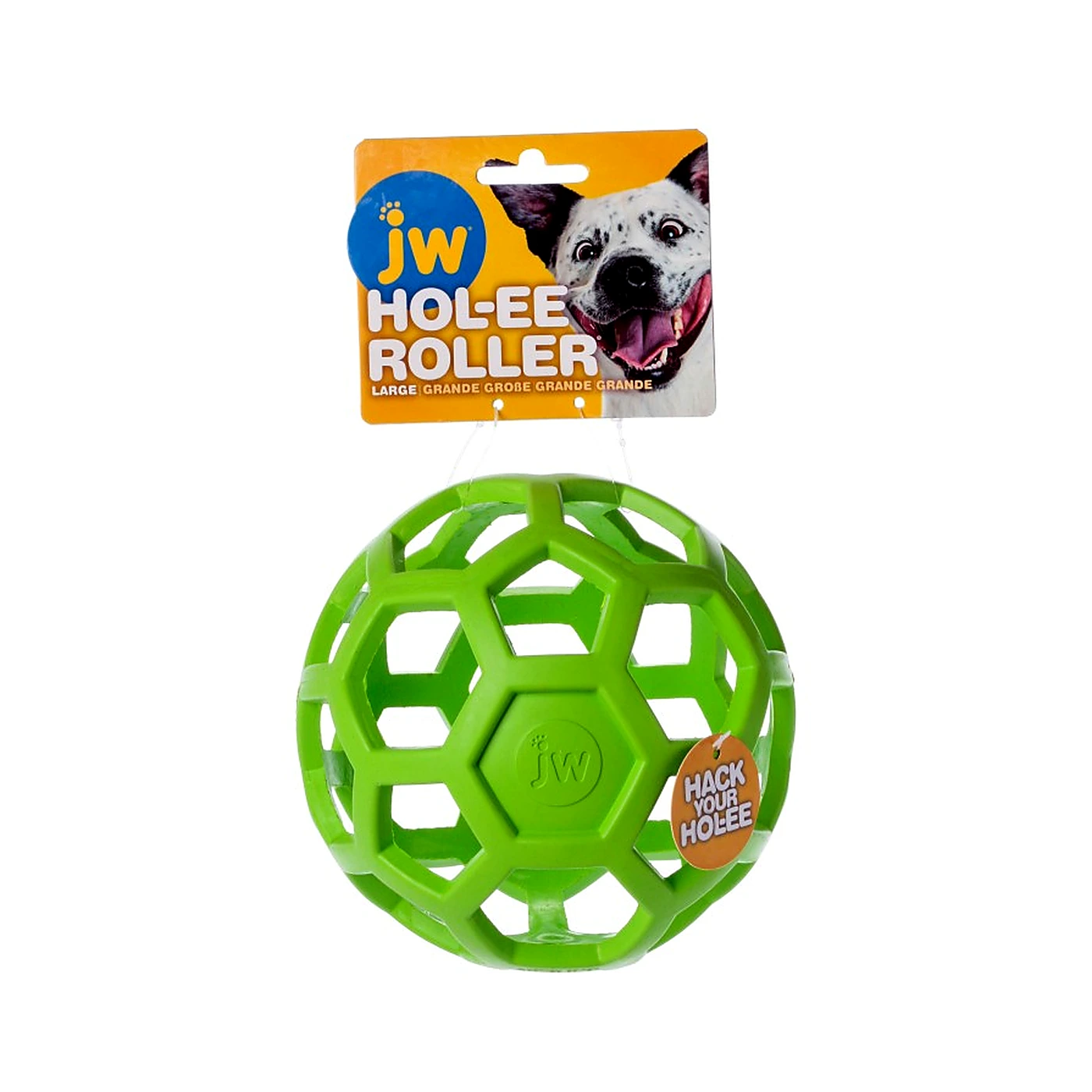 JW HOL-EE ROLLER L 15 cm Green
