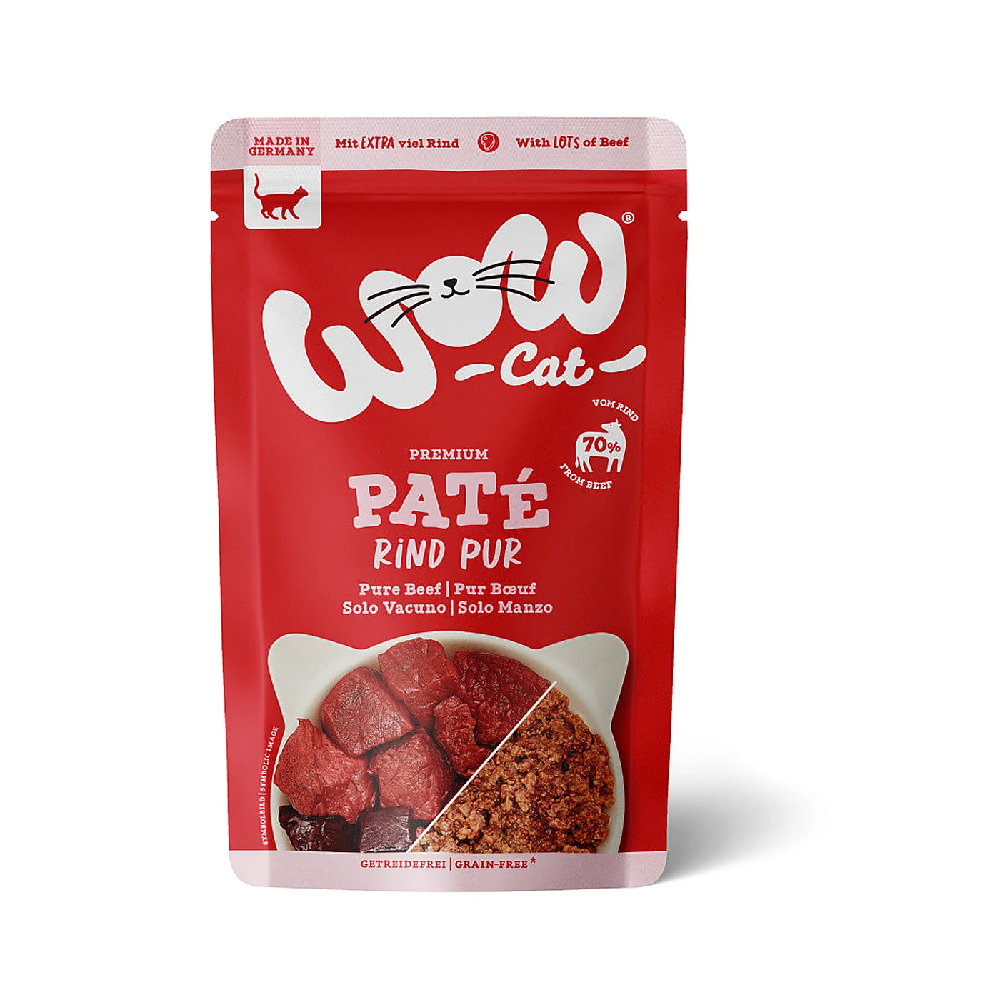 WOW CAT Rind Pur - wołowina (125g)