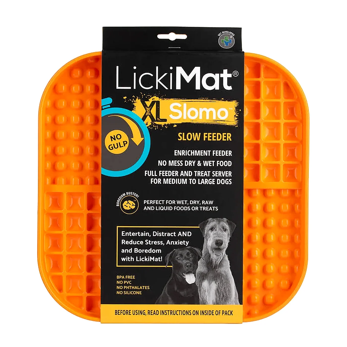 Mata LickiMat Slomo XL Orange
