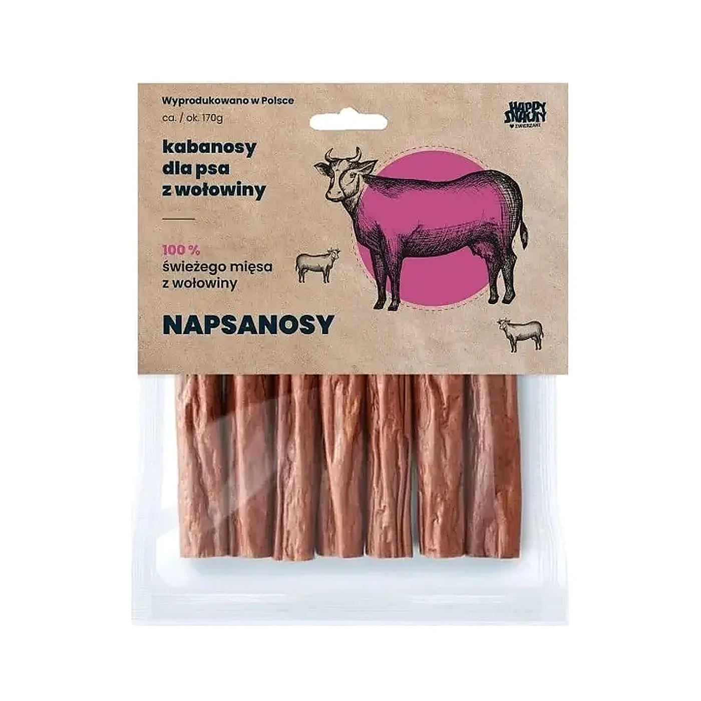 NAPSANOSY Z WOŁOWINY 7SZT.