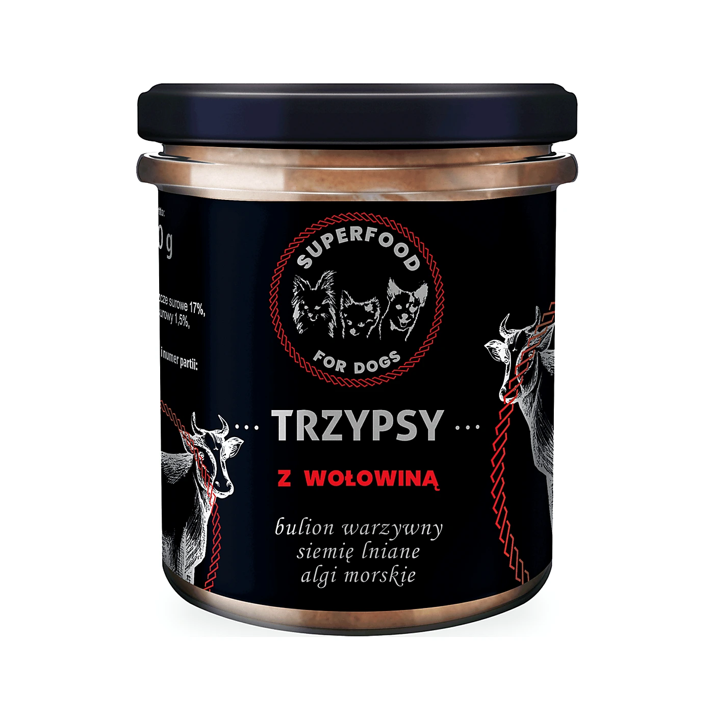 TRZYPSY KARMA WOŁOWINA 300G