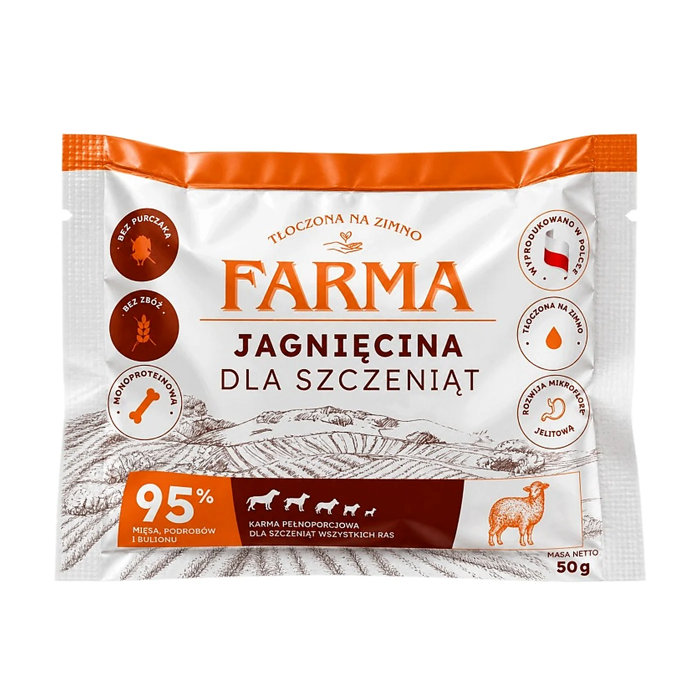 Farma Próbka Szczeniak Jagnięcina 50g