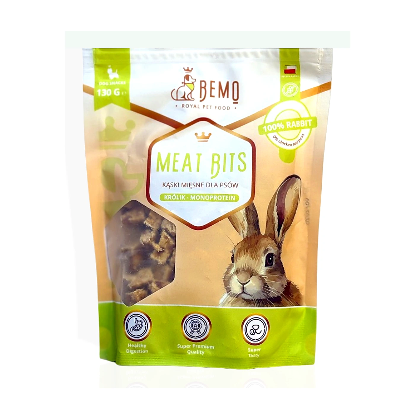 Bemo Meat Bits Rabbit - kąski królik 130g