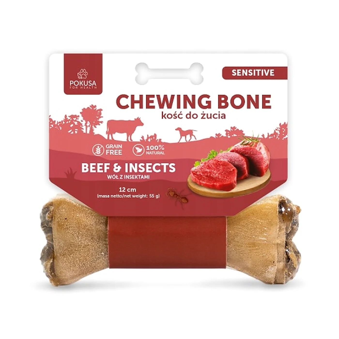 PREMIUM SELECTION CHEWING BONE SENSITIVE 12 cm -kość do żucia