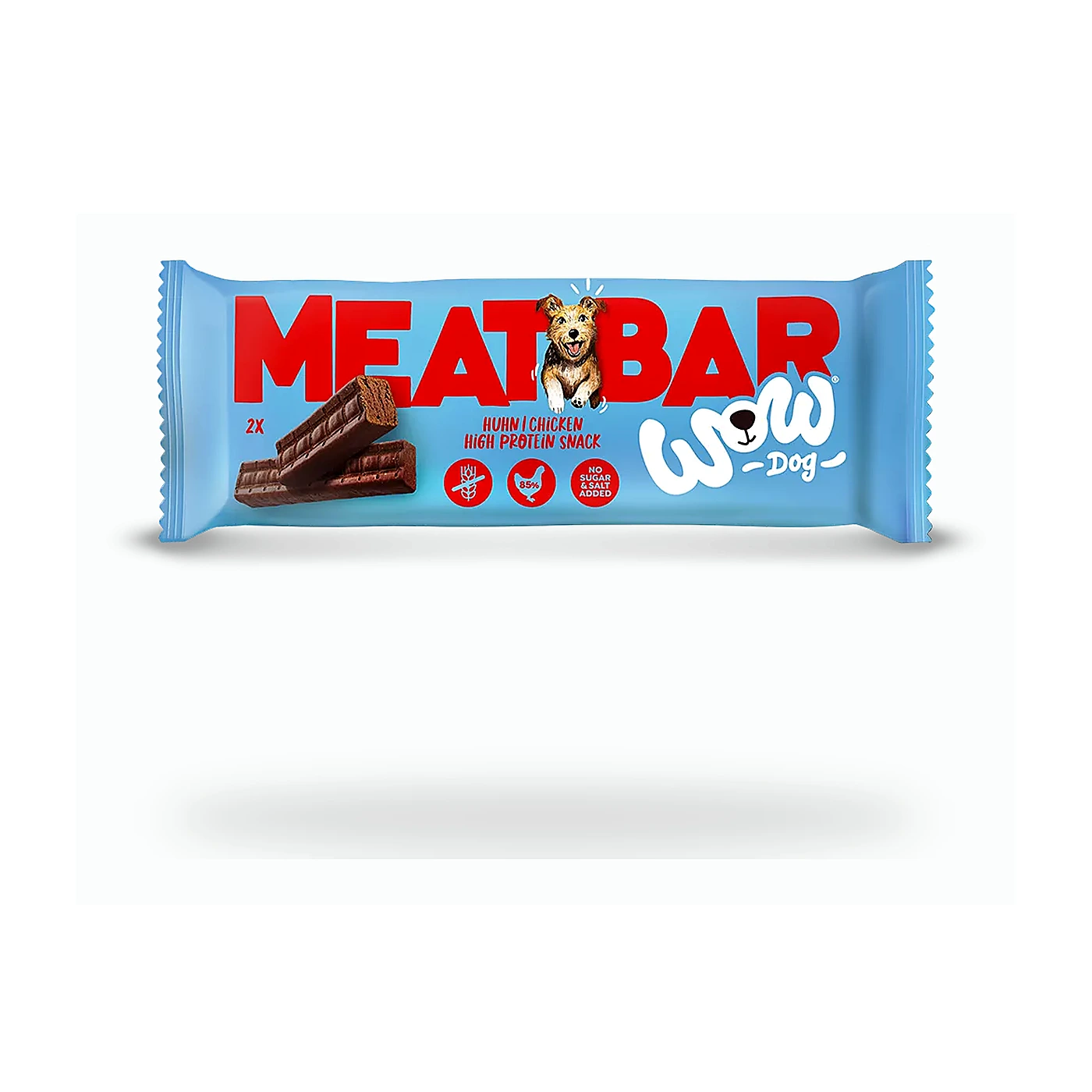 WOW DOG Meat Bar Huhn - batonik mięsny z kurczaka (40g)
