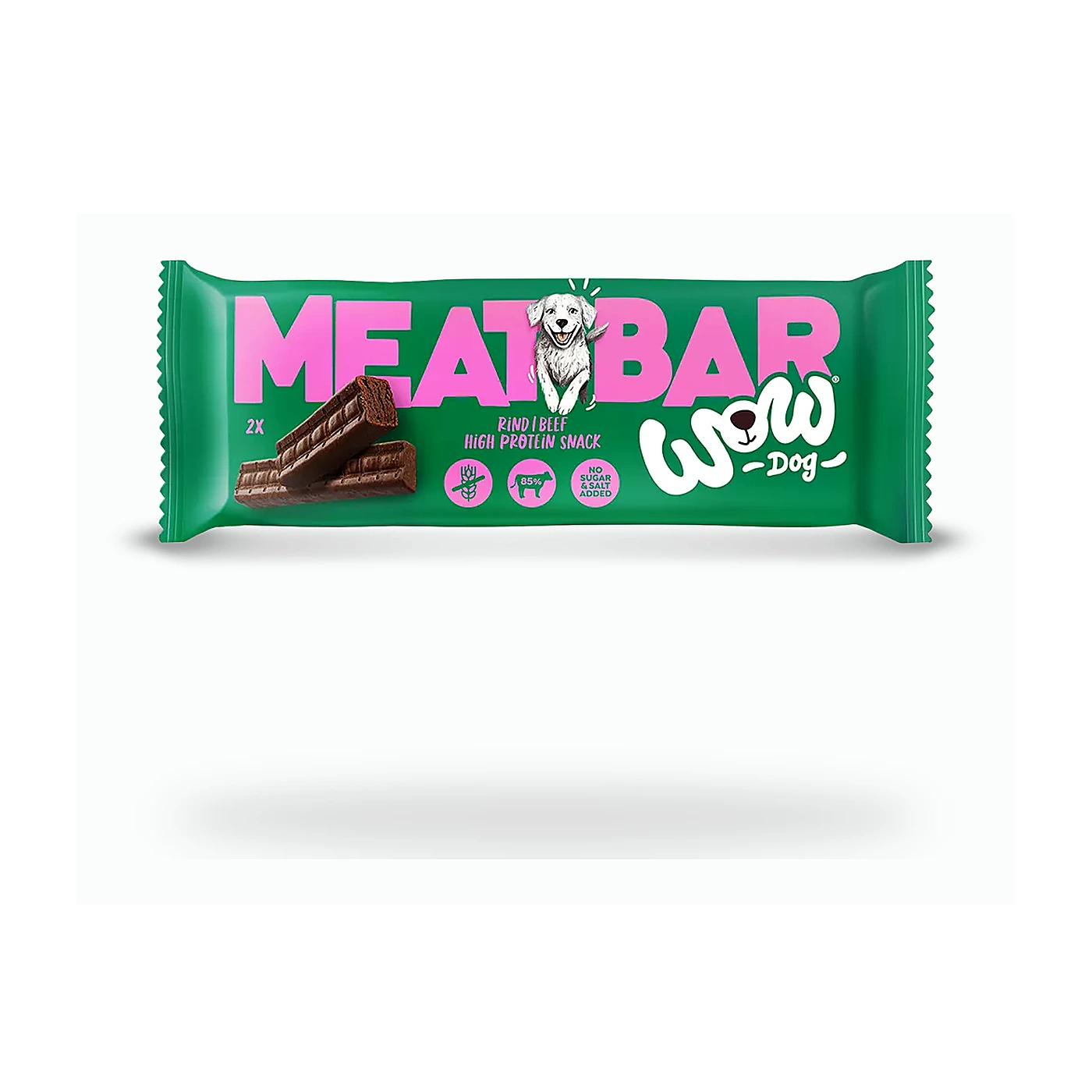 WOW DOG Meat Bar Rind - batonik mięsny z wołowiny (40g)