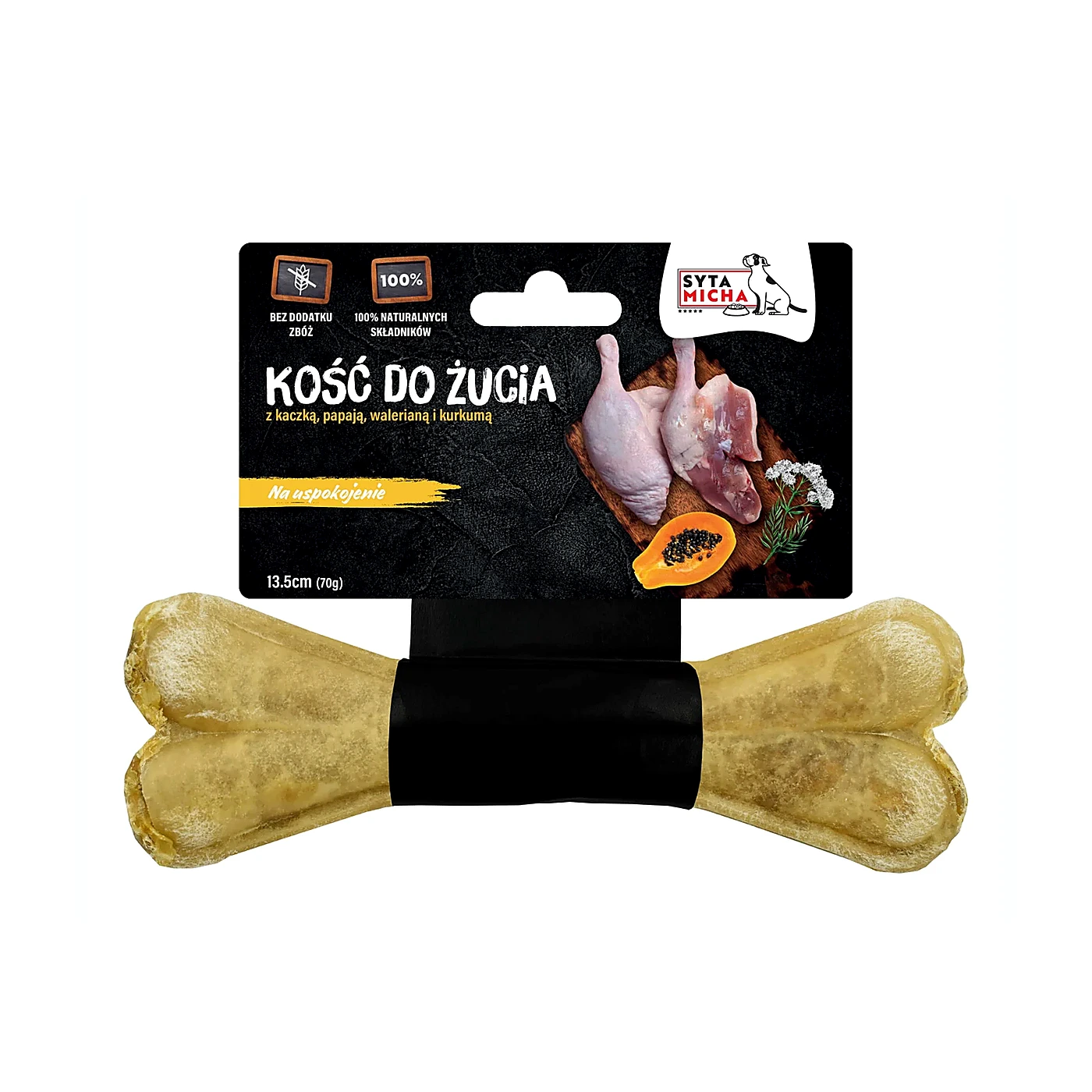 Kość do żucia dla psa na uspokojenie 13,5 cm