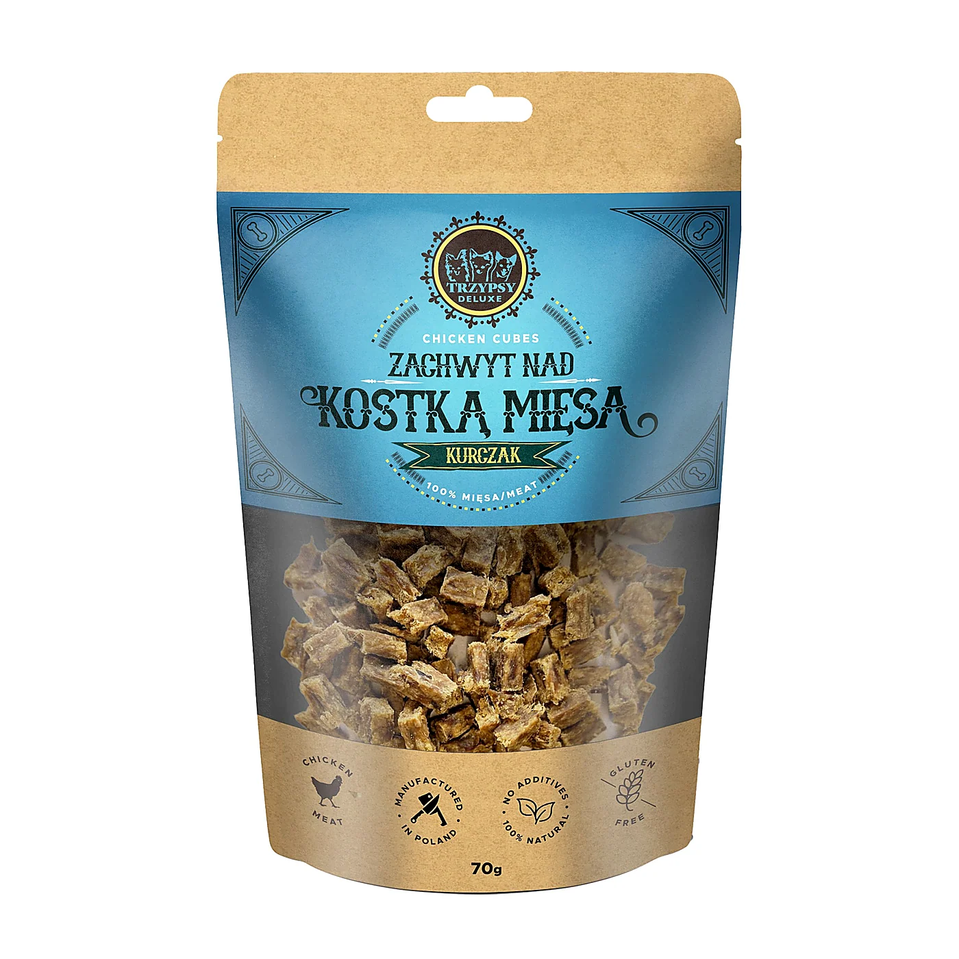 ZACHWYT NAD KOSTKĄ MIĘSA Z KURCZAKA 70G
