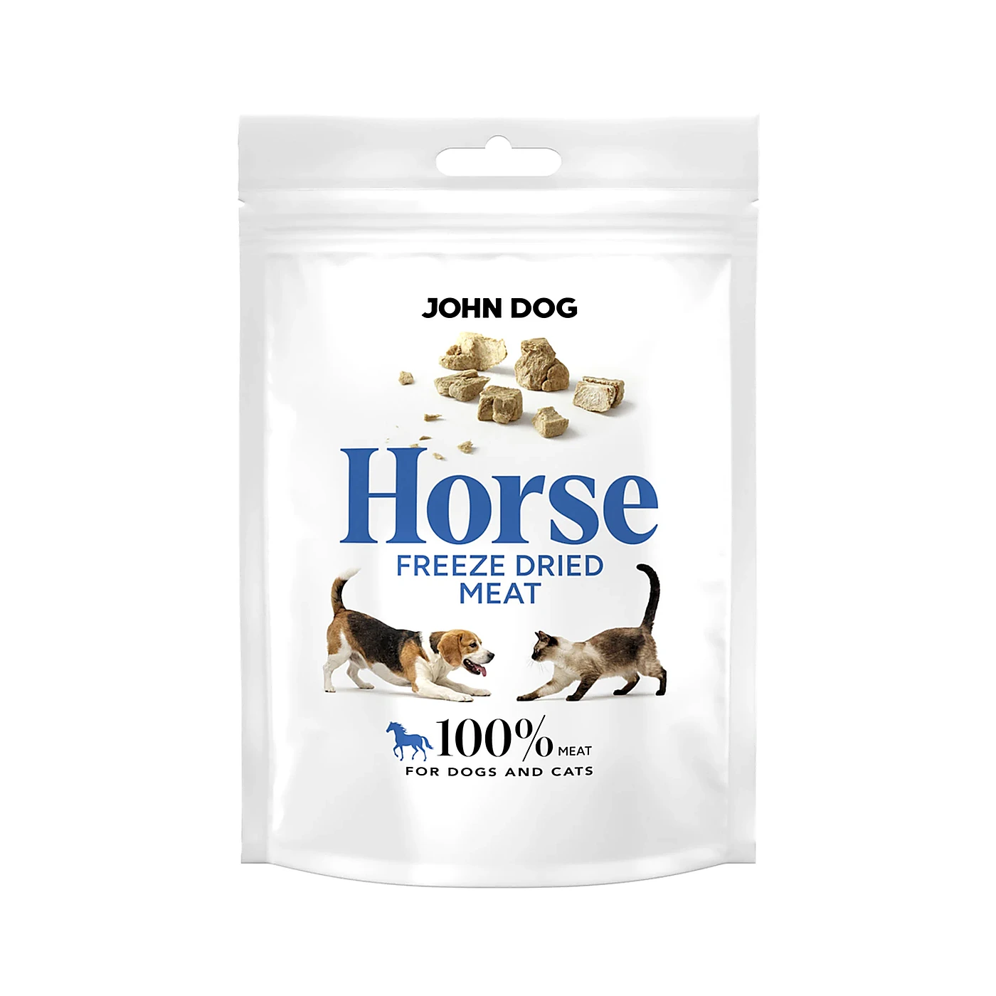 Liofilizowany przysmak dla psa i kota Konina 30 g John Dog Freeze Dried