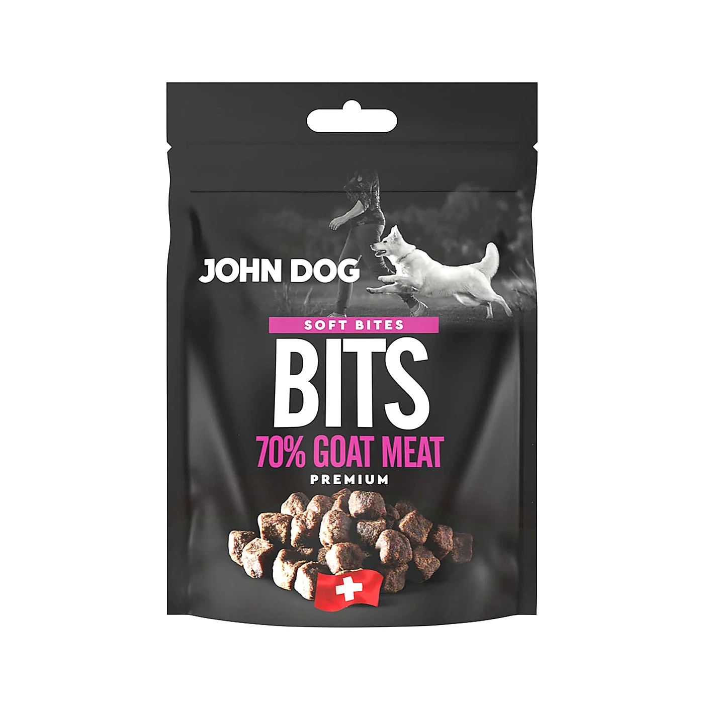 Przysmak dla psa Kozina 70% Chapsy John Dog Soft Bites Bits 100 g