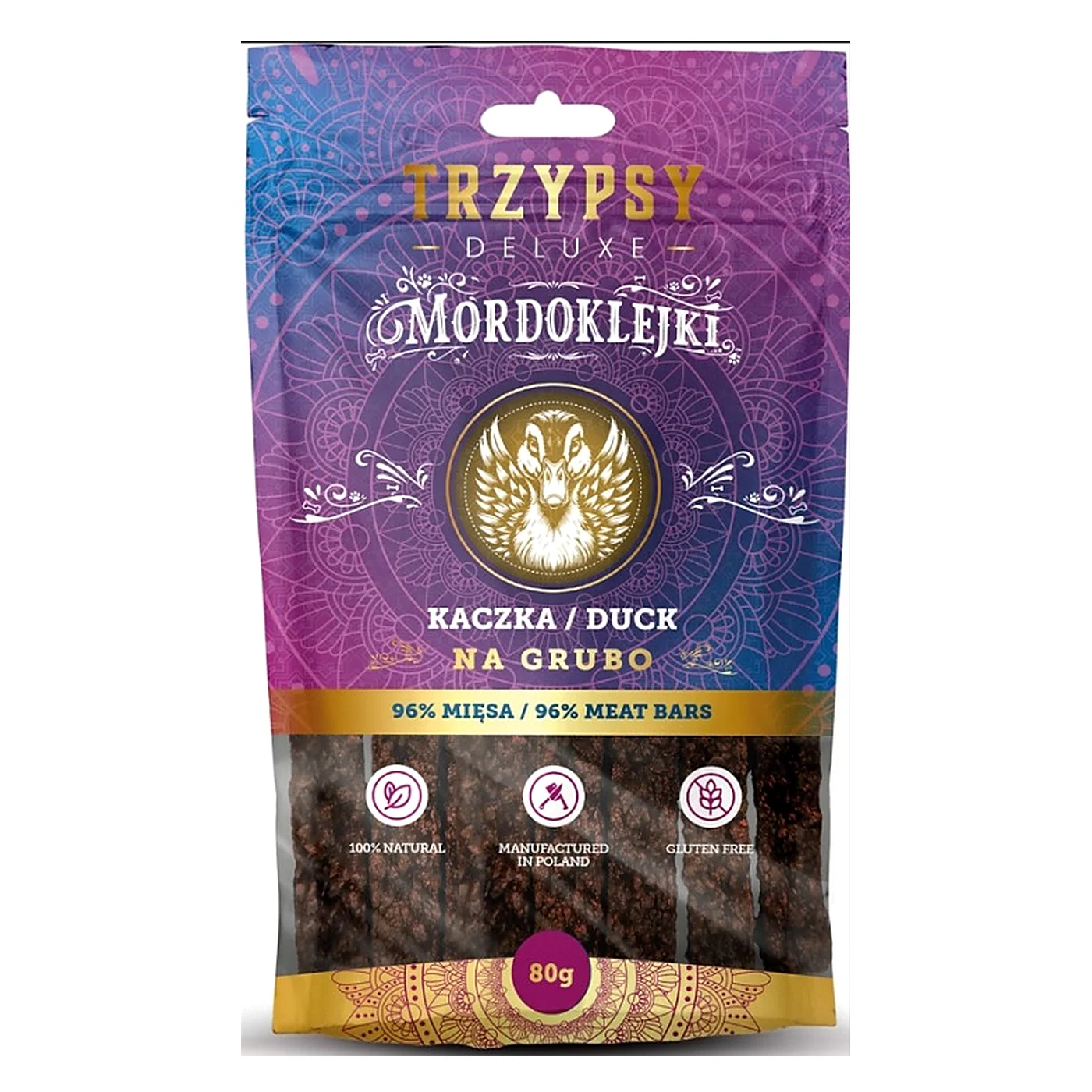 MORDOKLEJKI NA GRUBO Z KACZKI 80G