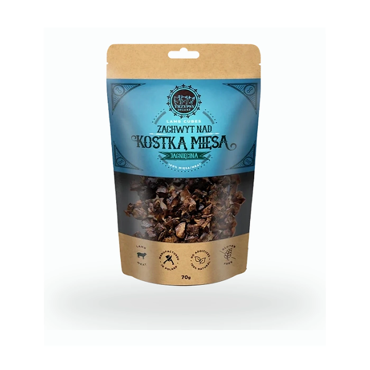 ZACHWYT NAD KOSTKĄ MIĘSA Z JAGNIĘCINY (OWCA) 70G