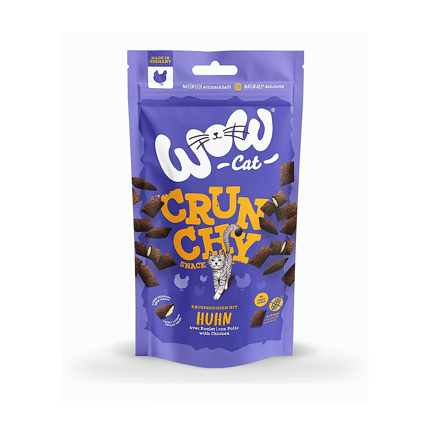WOW CAT Crunchy Snack Huhn (60g)