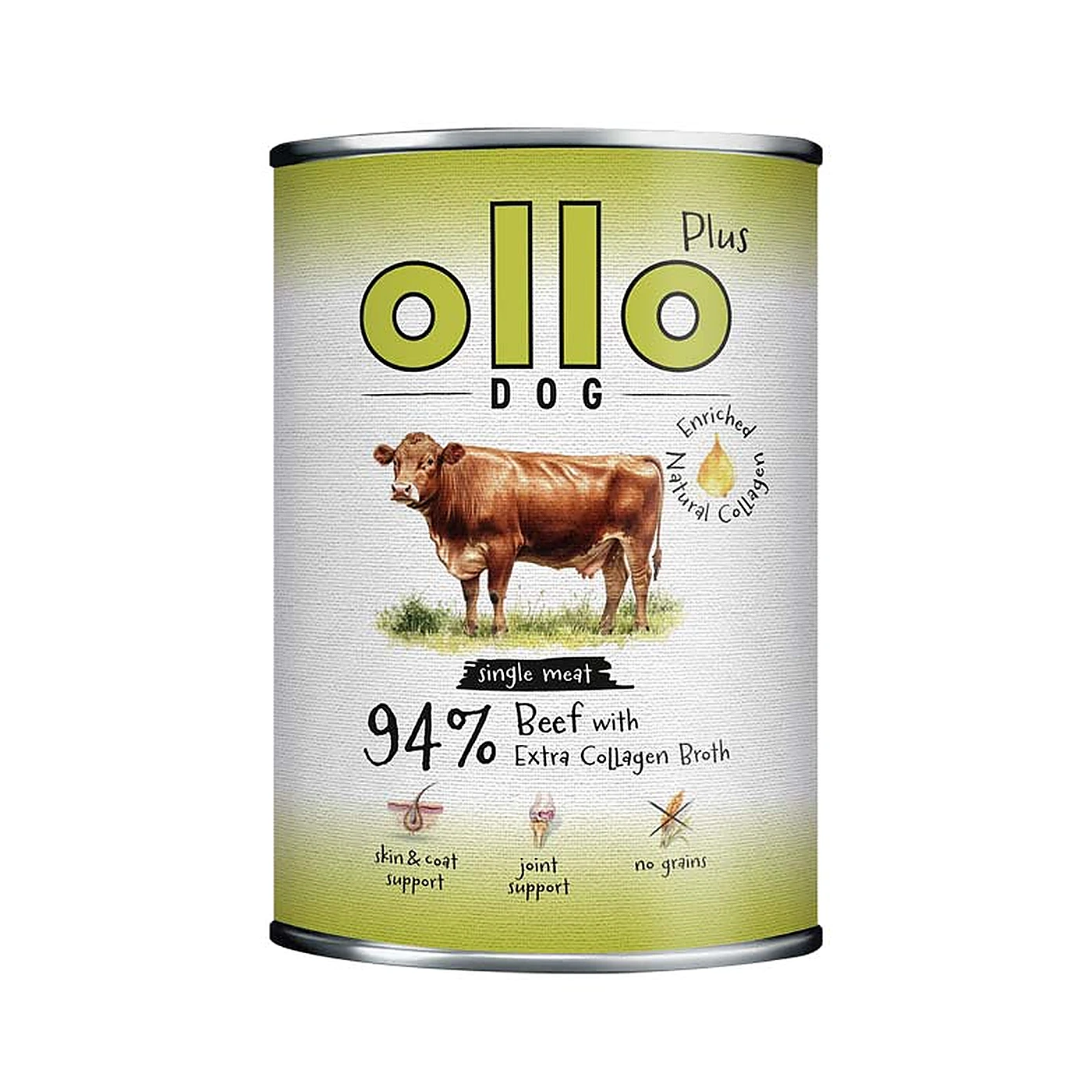 Ollo puszka pies Plus Kolagen Wołowina 400 g